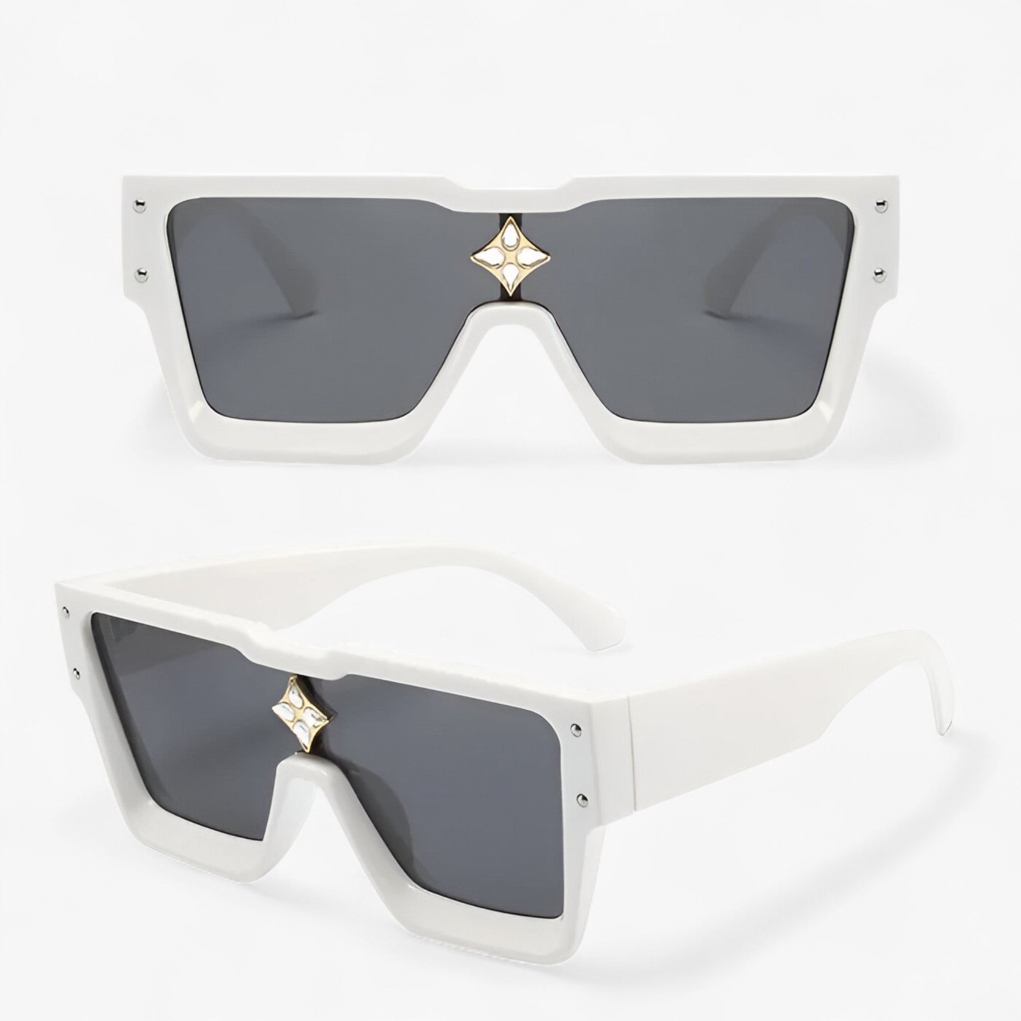 Victor | Unisex firkantet solbrille med UV400-beskyttelse - C7 - men's fashion - {{ product_tags }