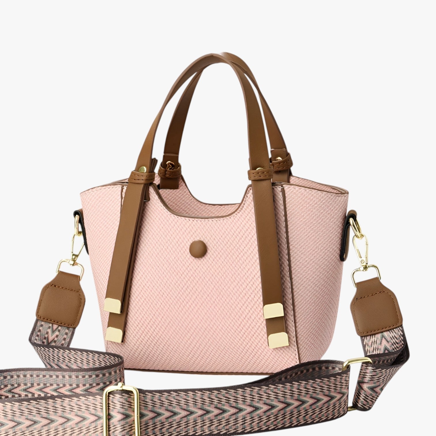 Violet | Dametaske 2025 Elegance og Kapacitet i Designer Stil - rosa - bags - {{ product_tags }
