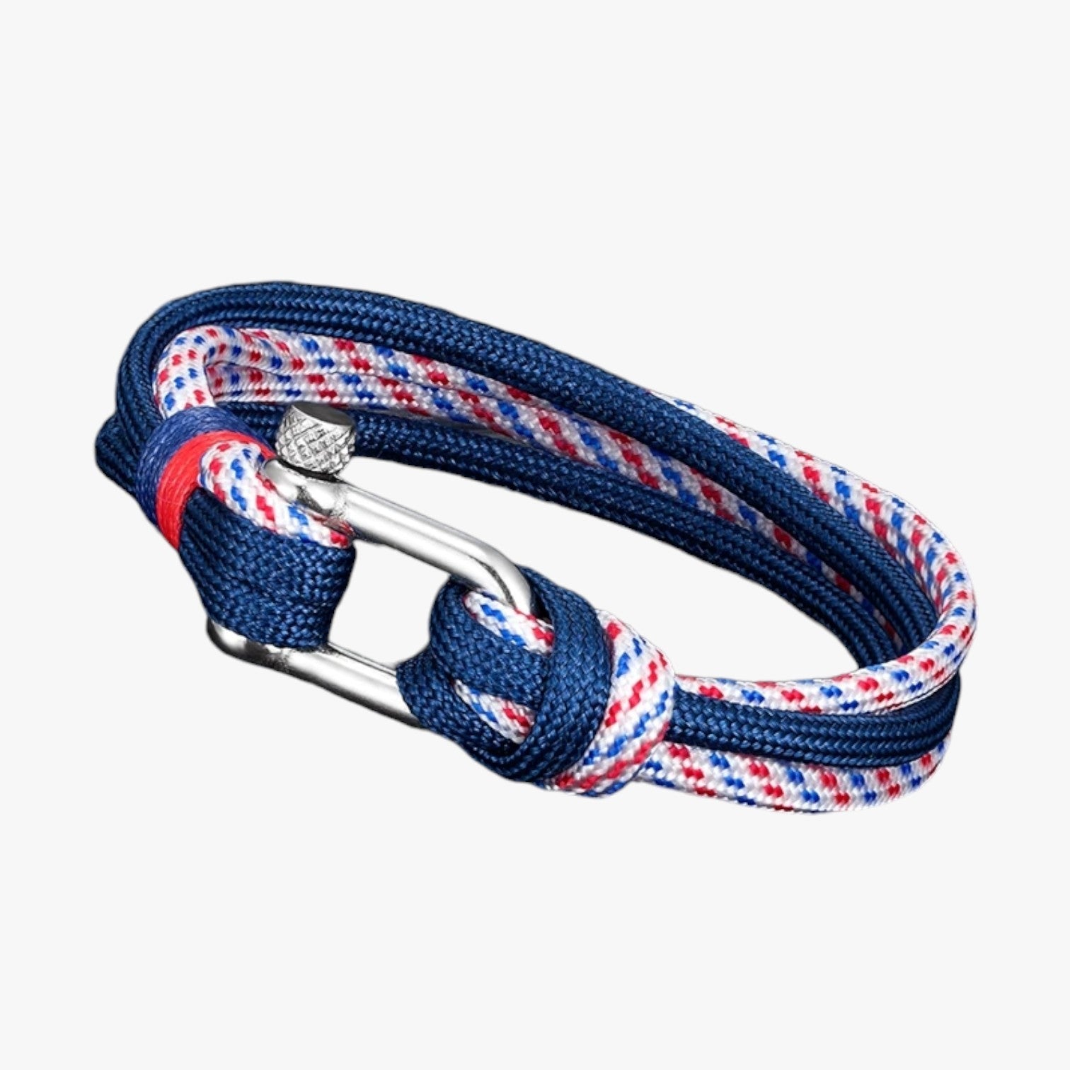 Tristan | Overlevelses Paracord Armbånd med Nautisk Krog - - Tristan | Overlevelses Paracord Armbånd med Nautisk Krog - €25 - {{ product_tags }
