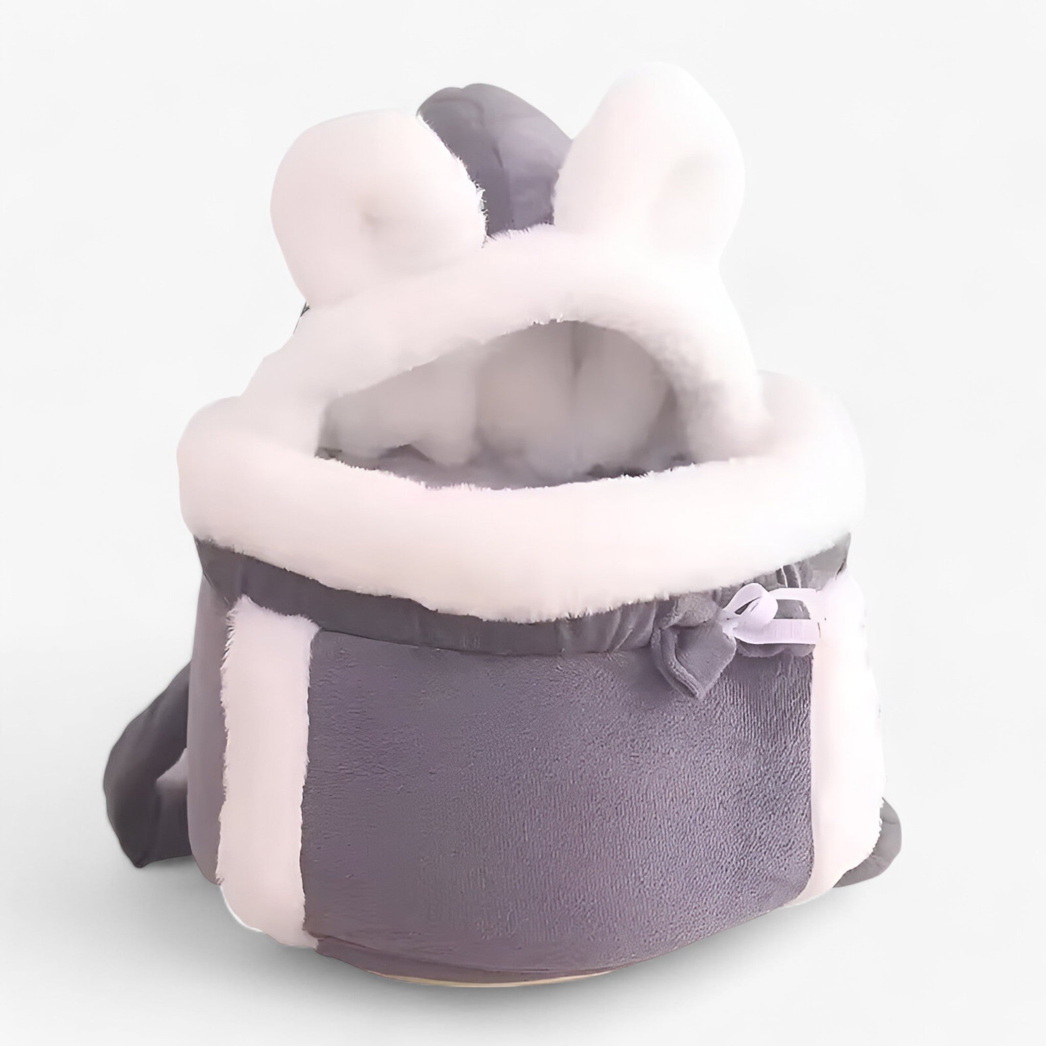CozyPet | Varm Pluche Kjæledyr Bærepose – Behagelig & Sikker til Rejser - GRÅ - baby - {{ product_tags }