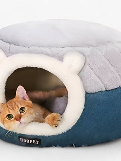 Luna | Hoepel Kattenbed – Varmt, Blødt og Hygge Nest