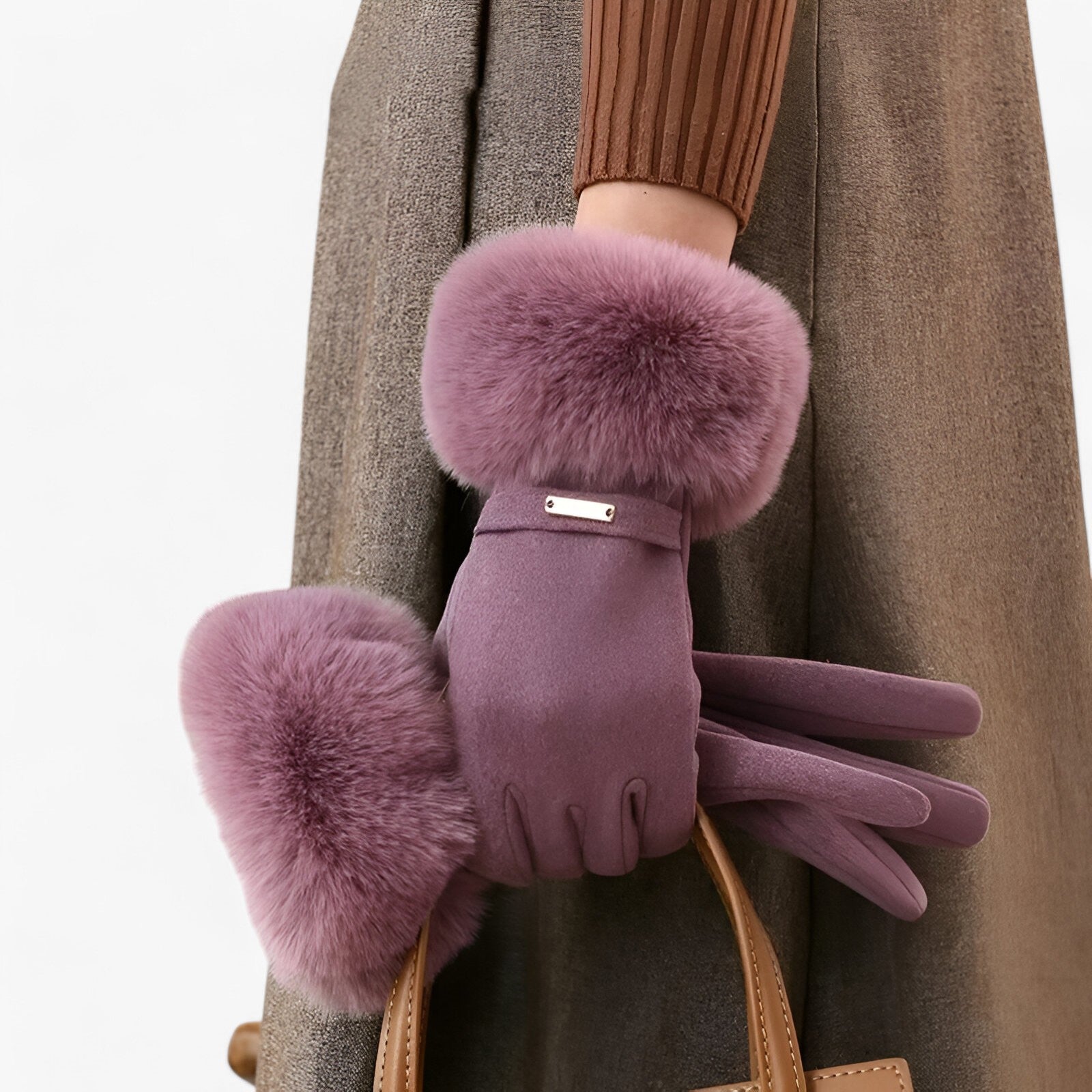 Emma | Elegante Touchscreen Handsker til Kolde Vinterdage - - winter - {{ product_tags }