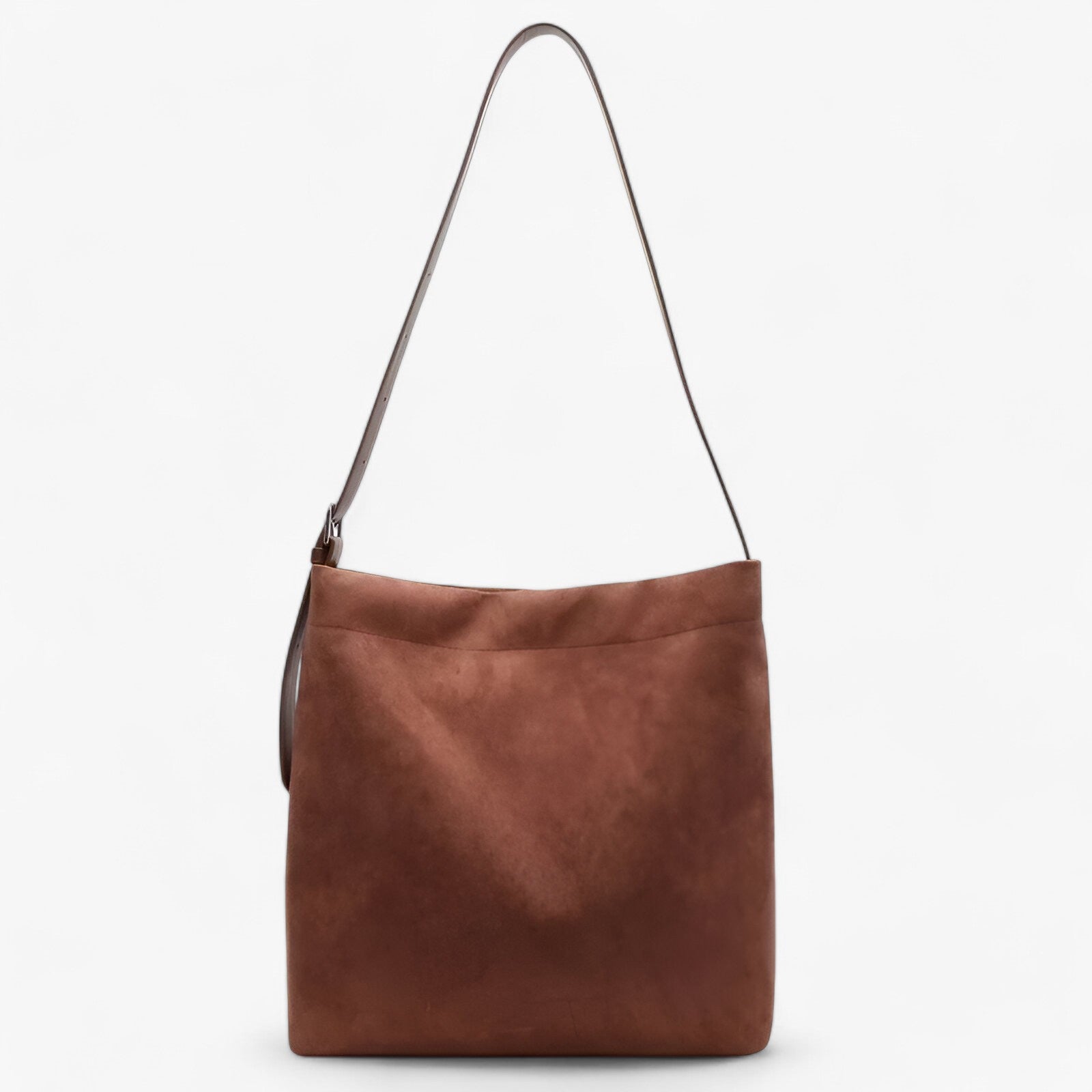 Malou | Klassiske håndtasker i ruskind - Tidless design og komfort - kaffe - bags - {{ product_tags }