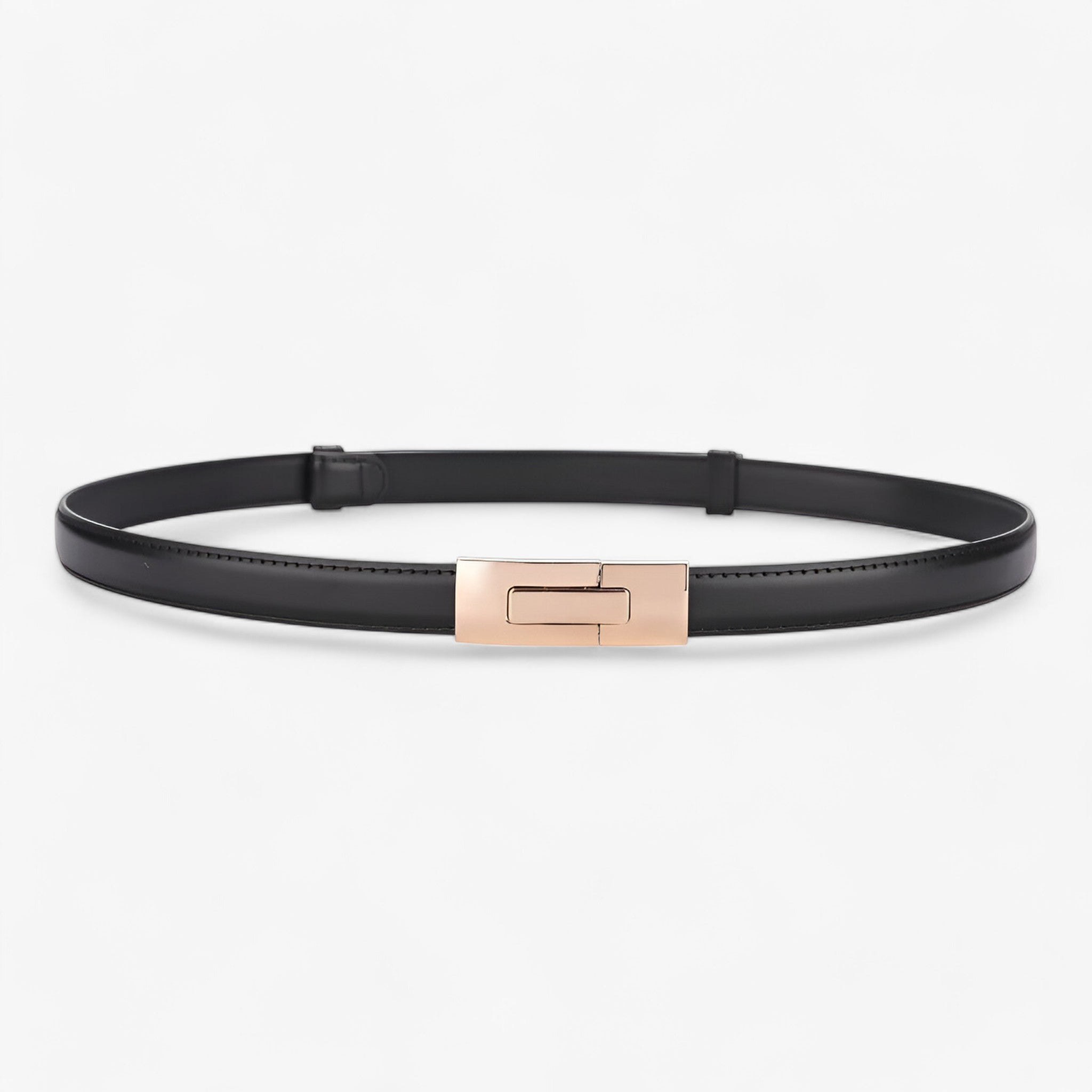 Clara | Smal bælte - Tidløst og trendy - Sort 97cm - women's fashion - {{ product_tags }