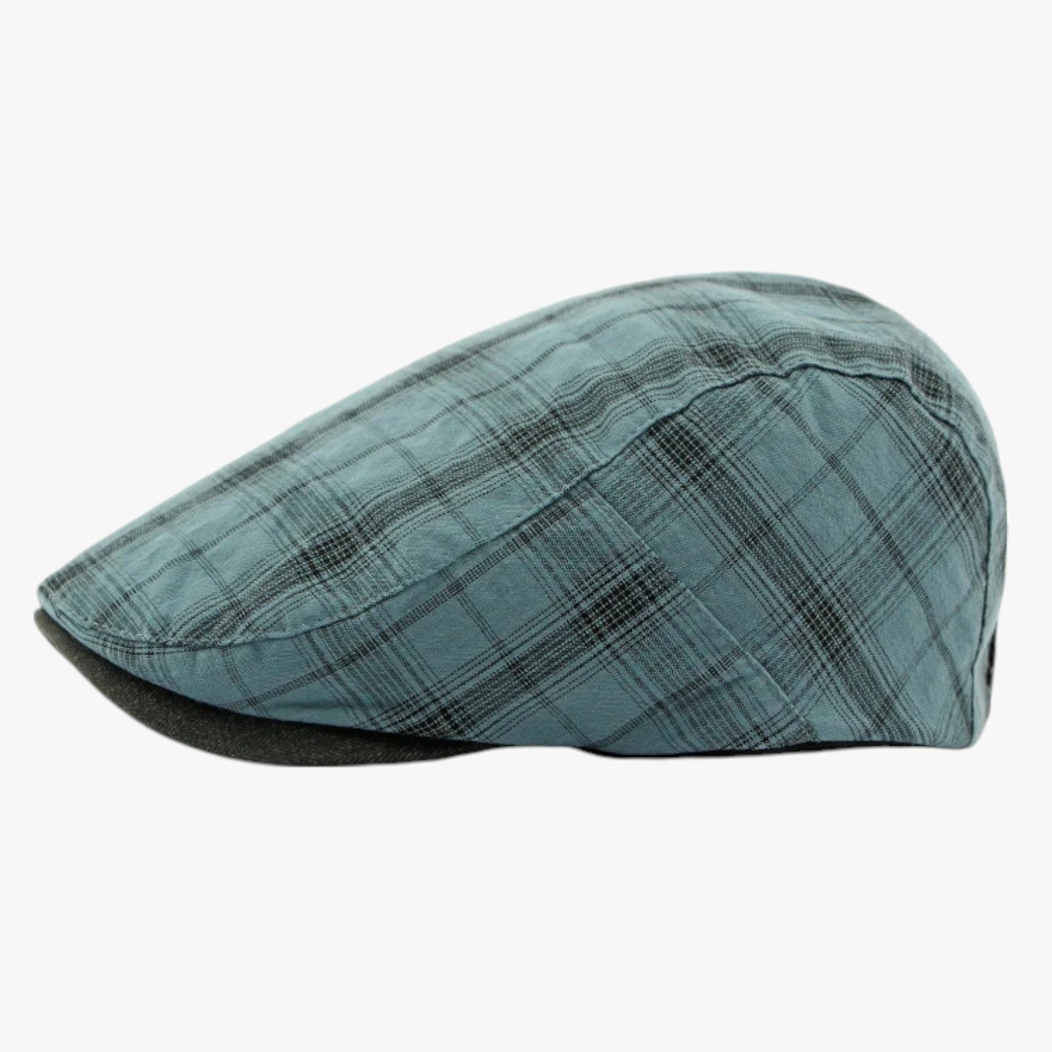 Sevyn | Tartan Retro Kasket i Bomuld - blå - Sevyn | Tartan Retro Kasket i Bomuld - €25 - {{ product_tags }