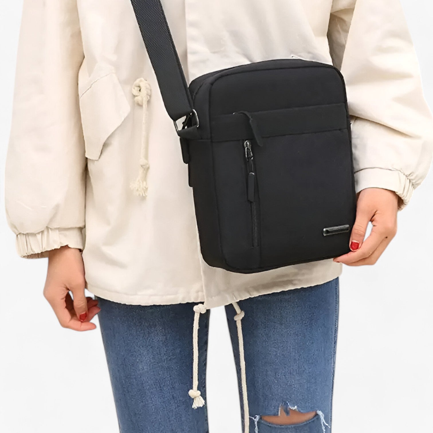 Grayson | Herre Oxford Skuldertaske - Bæredygtig, Stilfuld og Klar til Forretninger - - bags - {{ product_tags }