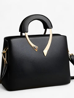 Elvira | Luksuriøs Læder Tote med Alsidigt Design