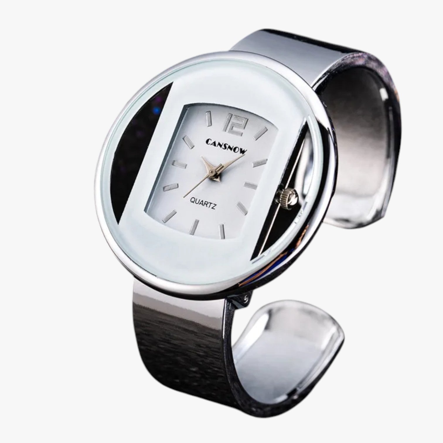 Micah | Dameur med mode stålarmbånd - Hvid sølv - watches - {{ product_tags }