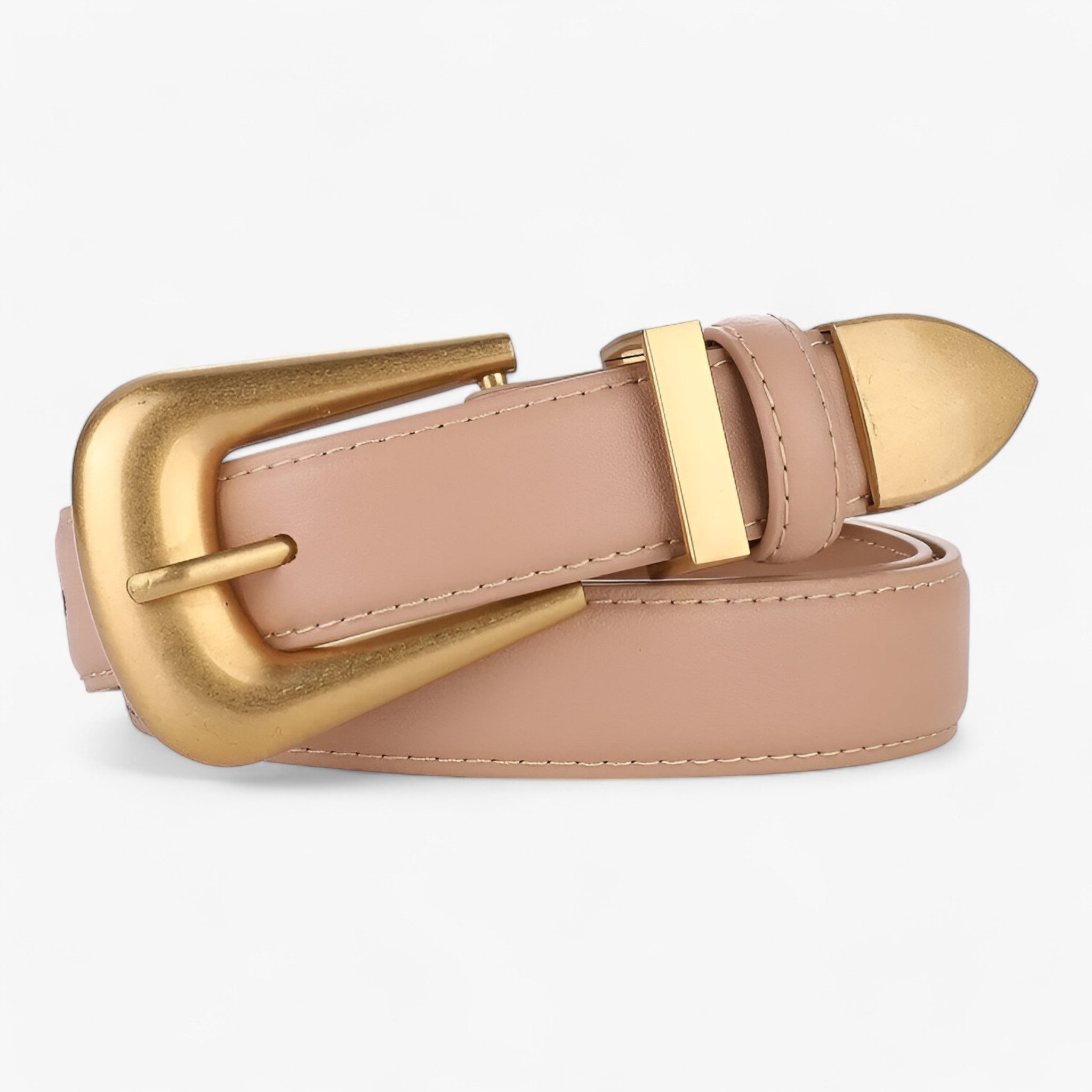 Sophia | Gesp bælte - Komfortabelt og trendy - Abrikos 100cm - women's fashion - {{ product_tags }