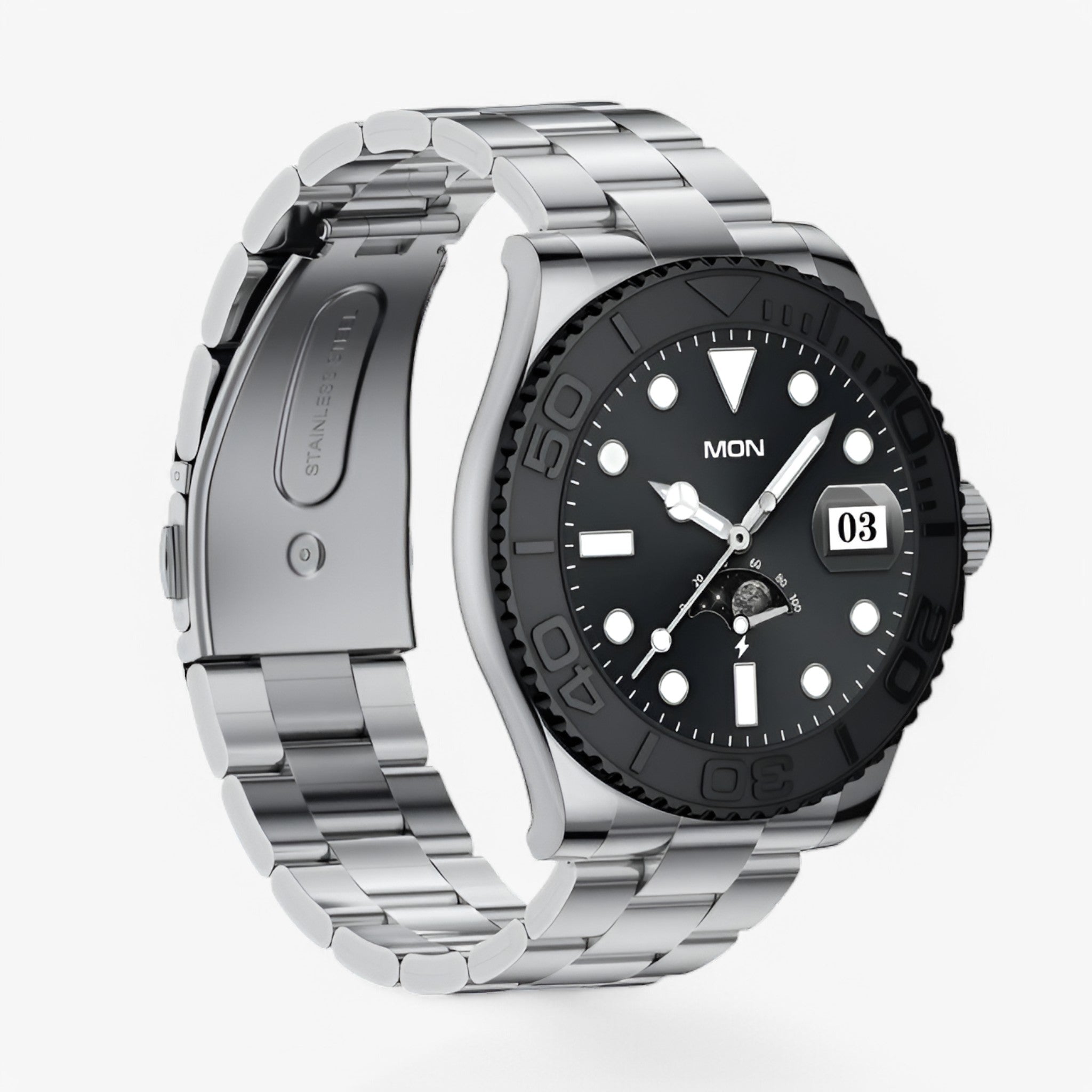 Gabor | Luksus smartwatch med AMOLED-skærm - Sort - watches - {{ product_tags }
