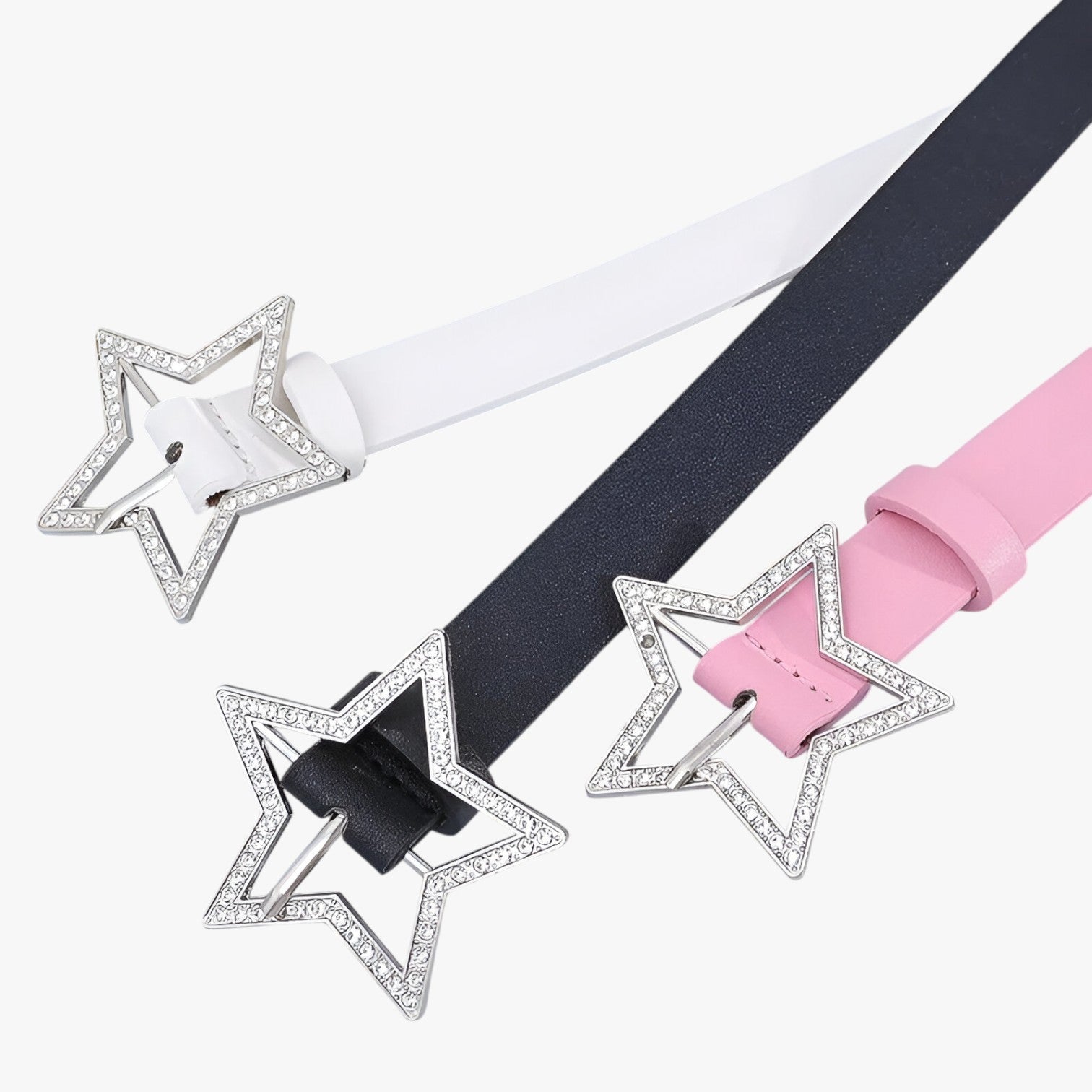 Evie | Y2K-bælte med strass til jeans - - women's fashion - {{ product_tags }