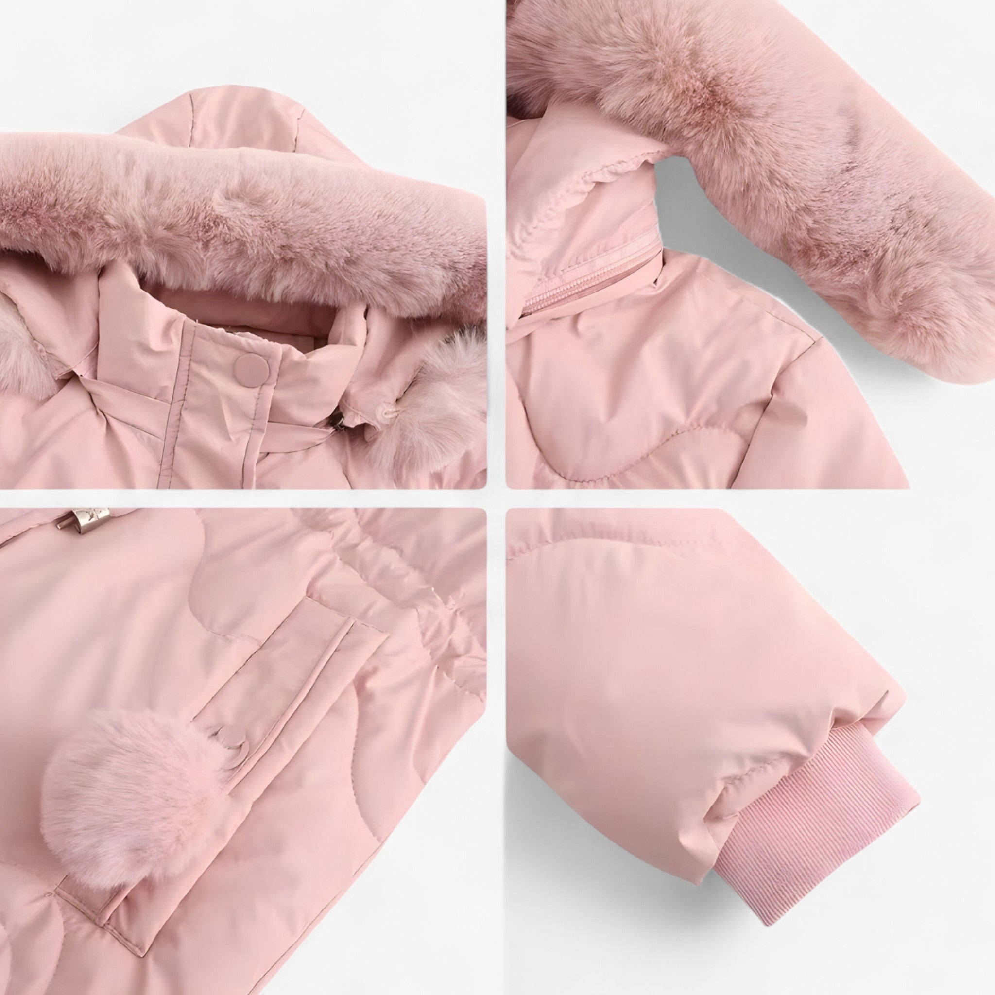 Aira | Vinterdunjakke - med hætte og tyk pels for maksimal varme - - winter - {{ product_tags }