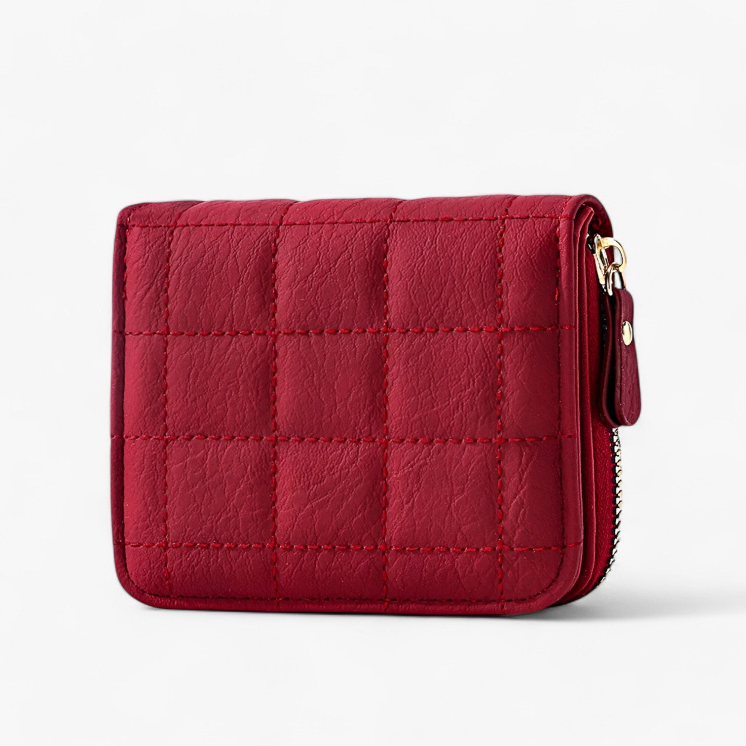 Emery| Stilfuld og kompakt PU-læderpung med praktisk lynlåsdesign - - bags - {{ product_tags }