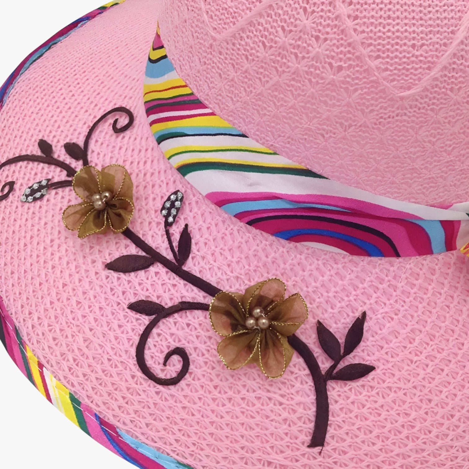 Nadia | Sommerhat med stor skygge – Moderigtig, sammenfoldelig og UV-beskyttende - - women's fashion - {{ product_tags }