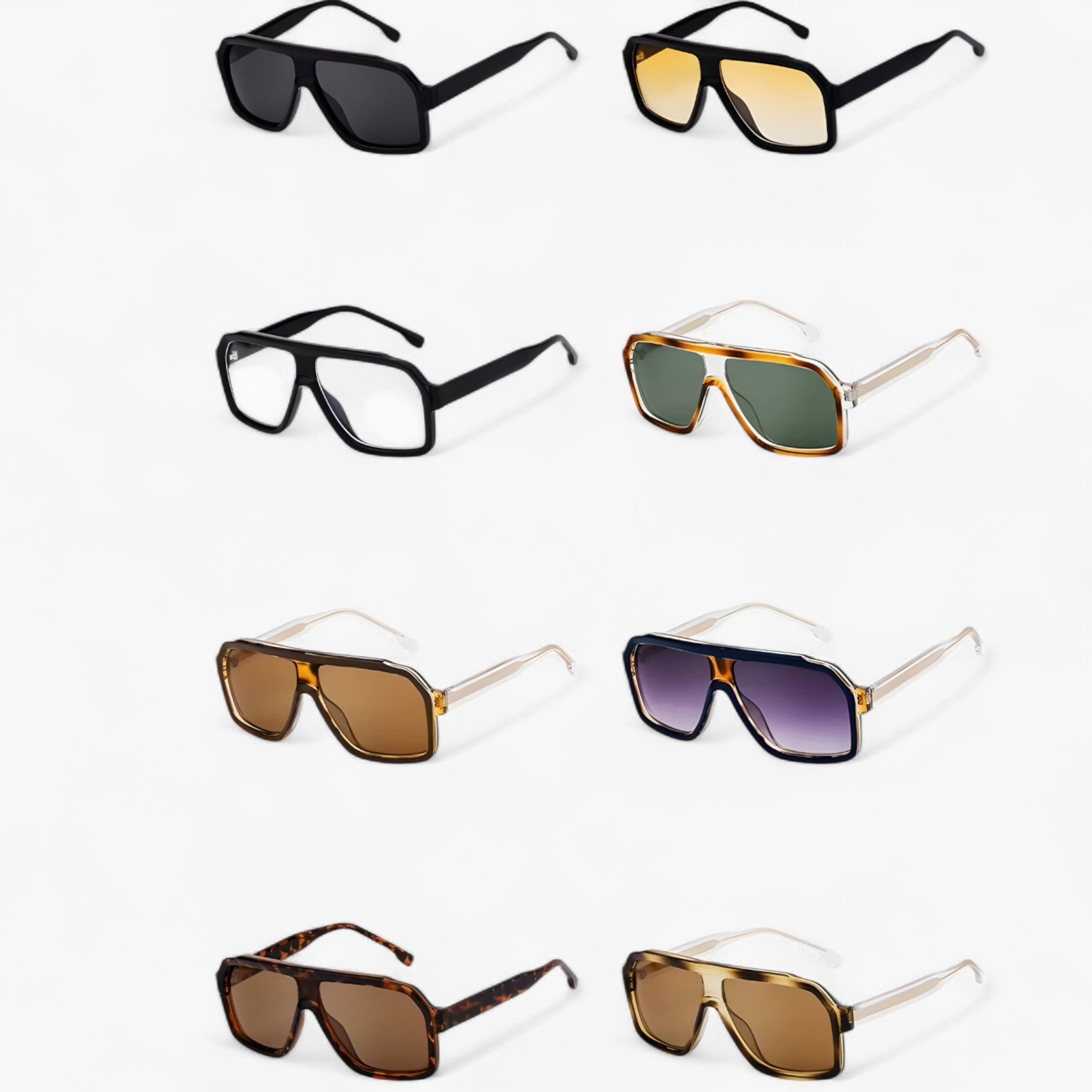 Viggo | Overdimensionerede Vindtætte Punk Solbriller - - men's fashion - {{ product_tags }