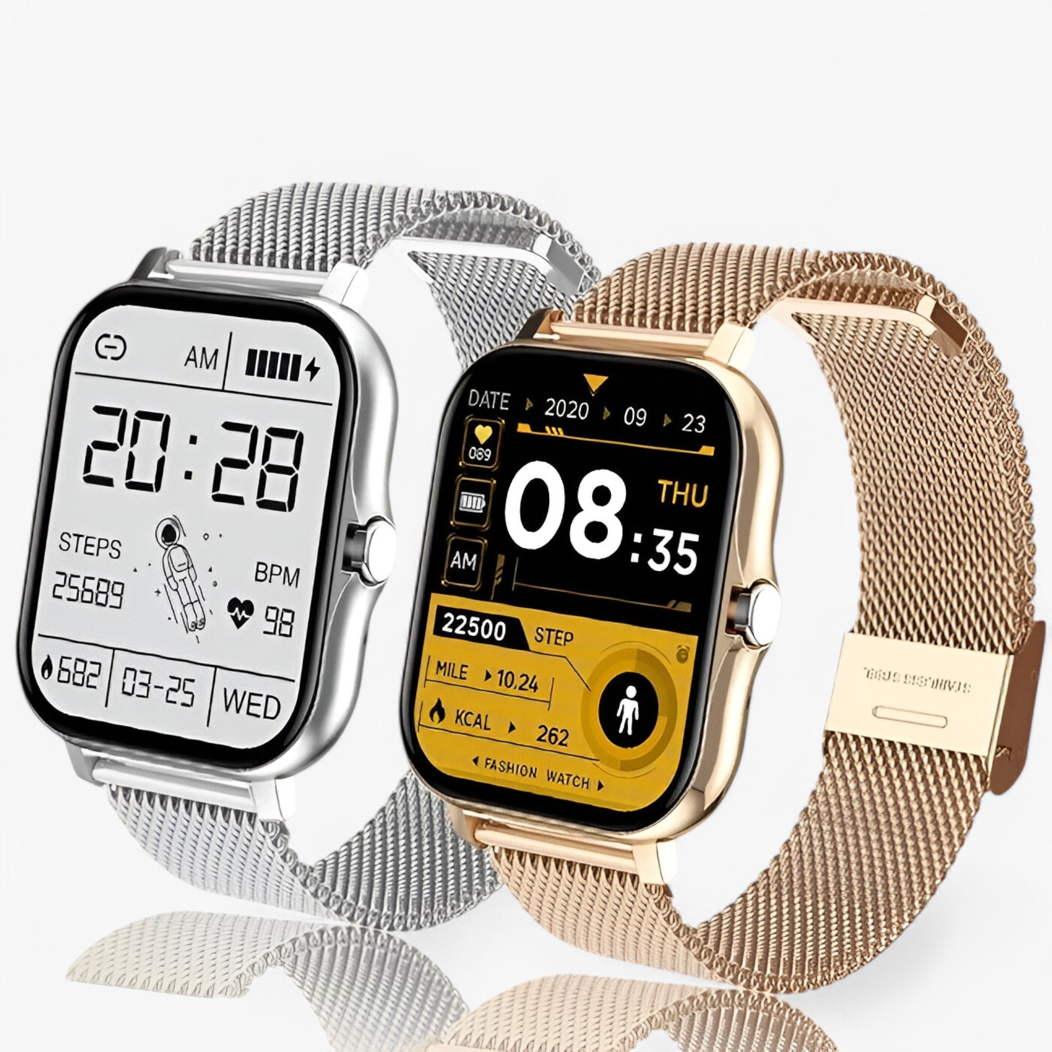 Matthew | Slankt og stilfuldt smartwatch - - watches - {{ product_tags }