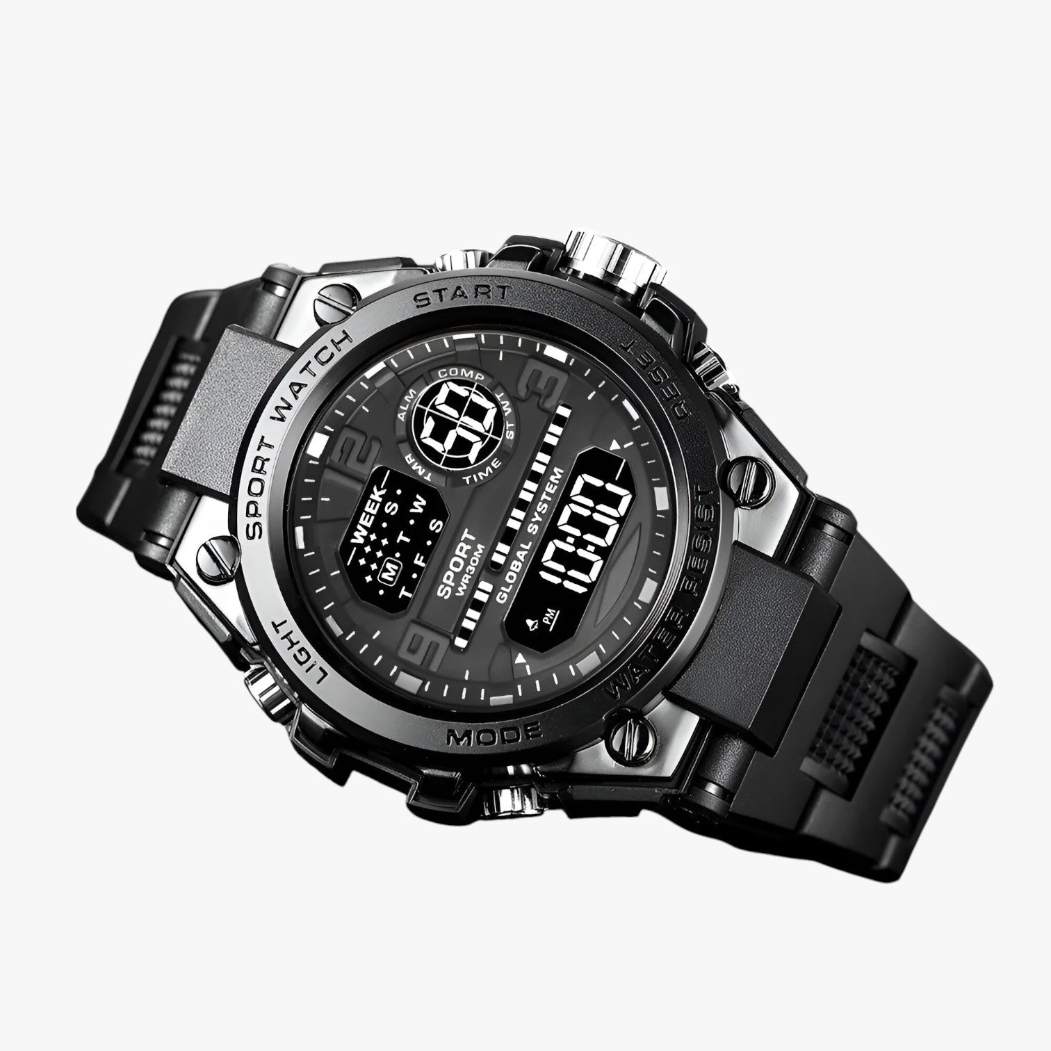 Kevin | Vandafvisende sportur med stødbeskyttelse - - watches - {{ product_tags }