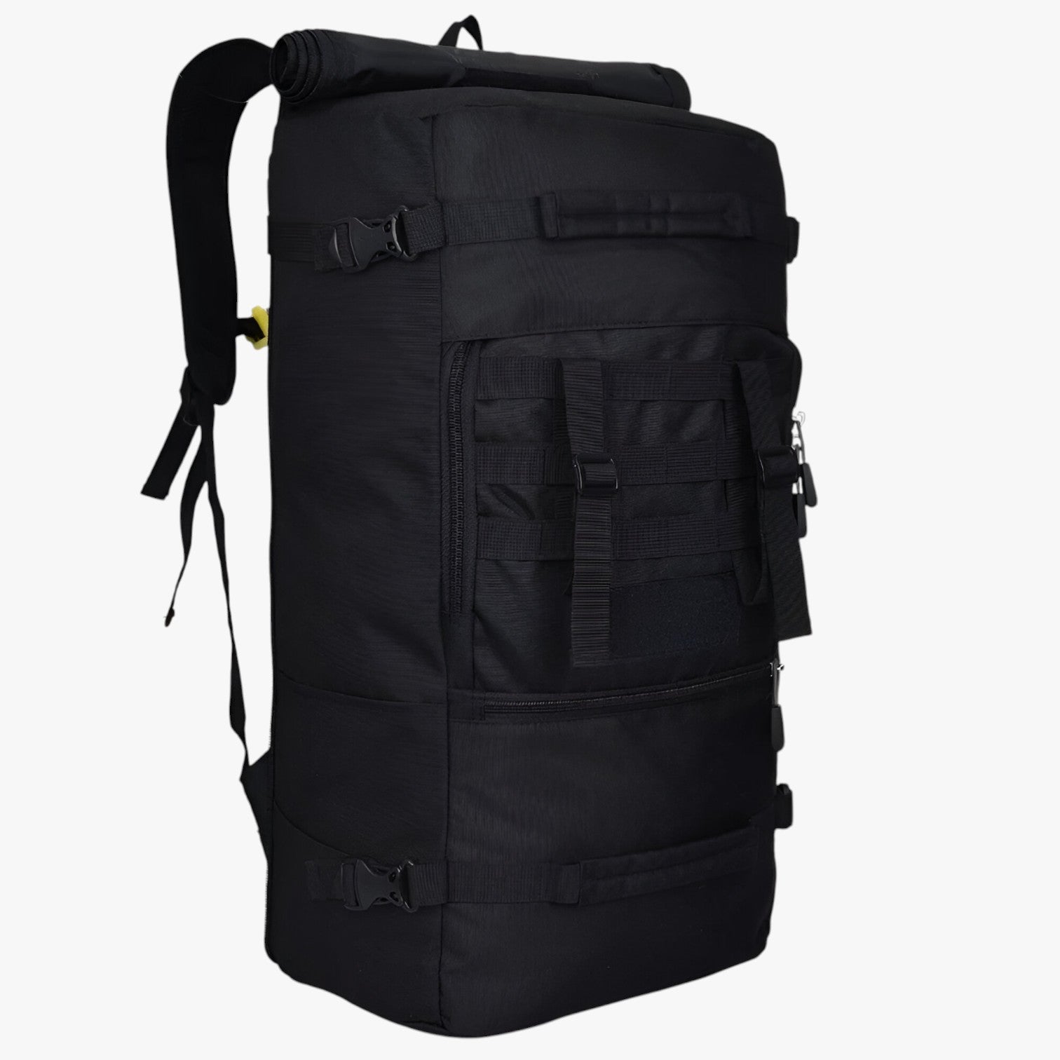 Bernardo | Stor 50L vandrerygsæk til camping, trekking og bjergbestigning - Sort - bags - {{ product_tags }