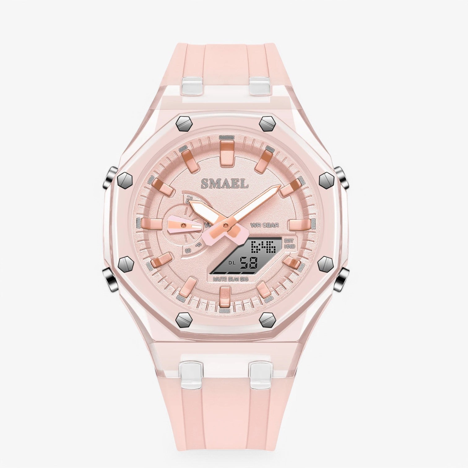 Ciara | Damesur | Vandtæt & Dobbelt Tidsvisning - - watches - {{ product_tags }