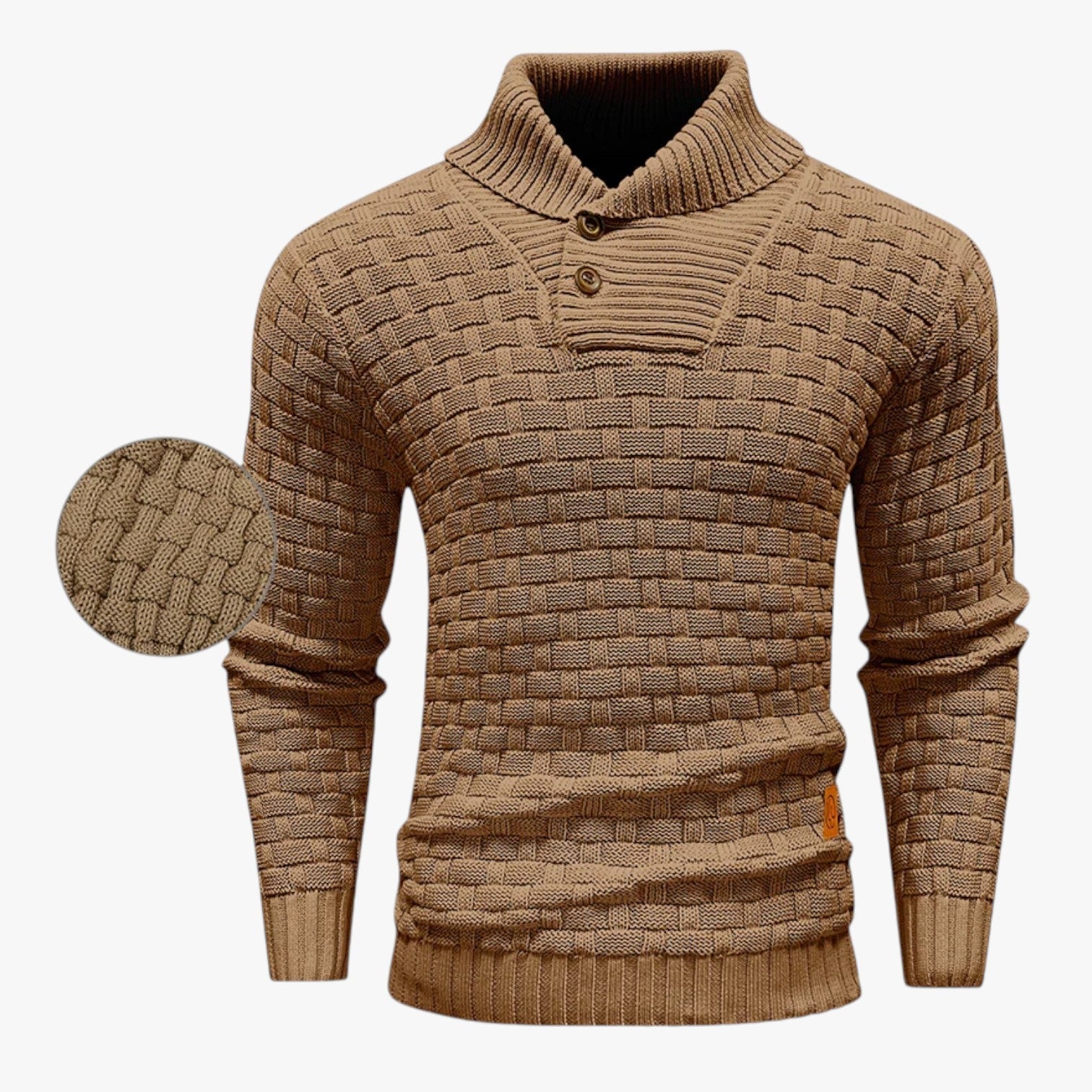 Nathan | Mænds varm vinterstrikkede rundhalsede bløde sweatere - - Nathan | Mænds varm vinterstrikkede rundhalsede bløde sweatere - €25 - {{ product_tags }