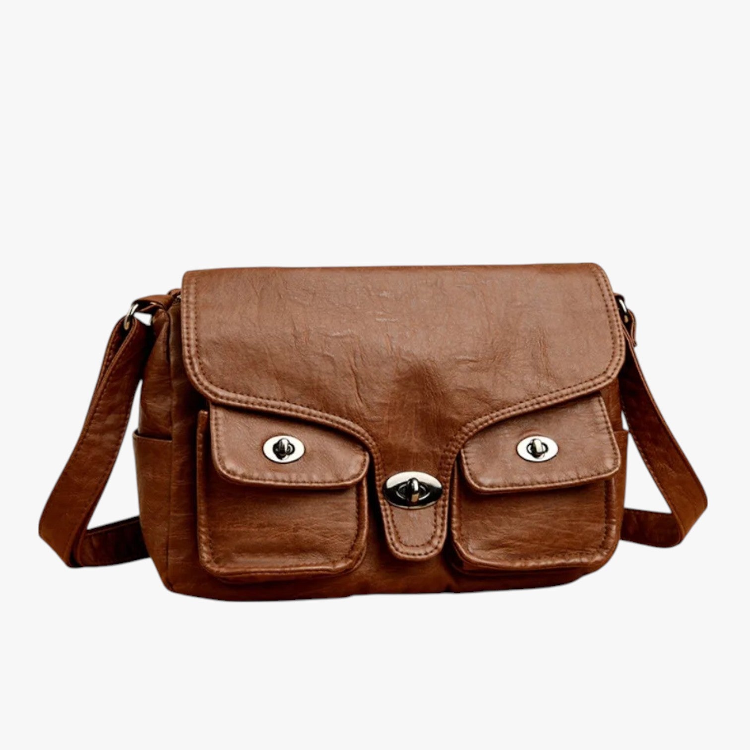 Amara | Elegant PU Læder Taske i Retrostil - - Amara | Elegant PU Læder Taske i Retrostil - €25 - {{ product_tags }