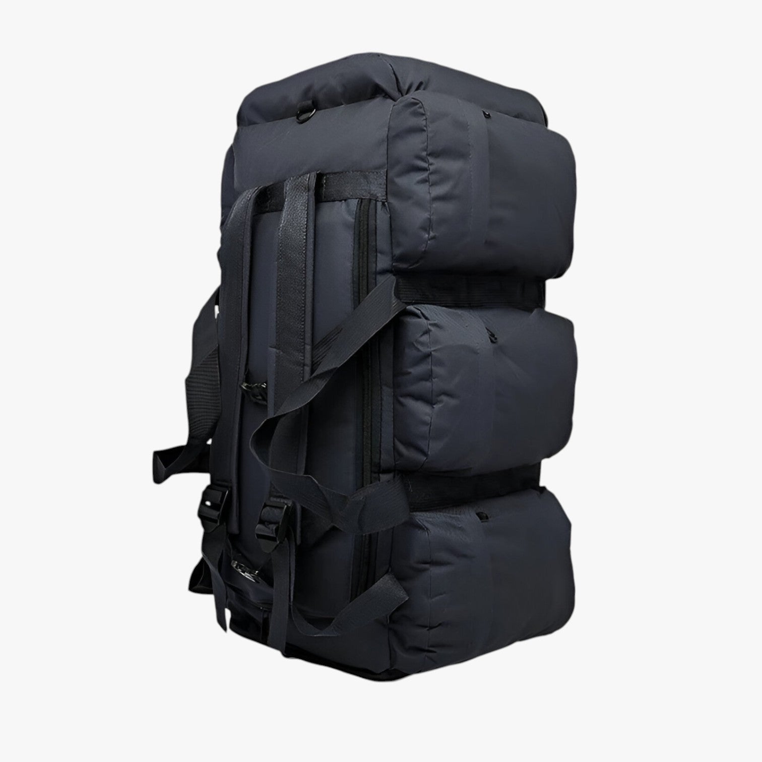 Ivo | Robust 100L rejsetaske – Ultimativ plads til ethvert eventyr - 100L Sort - bags - {{ product_tags }