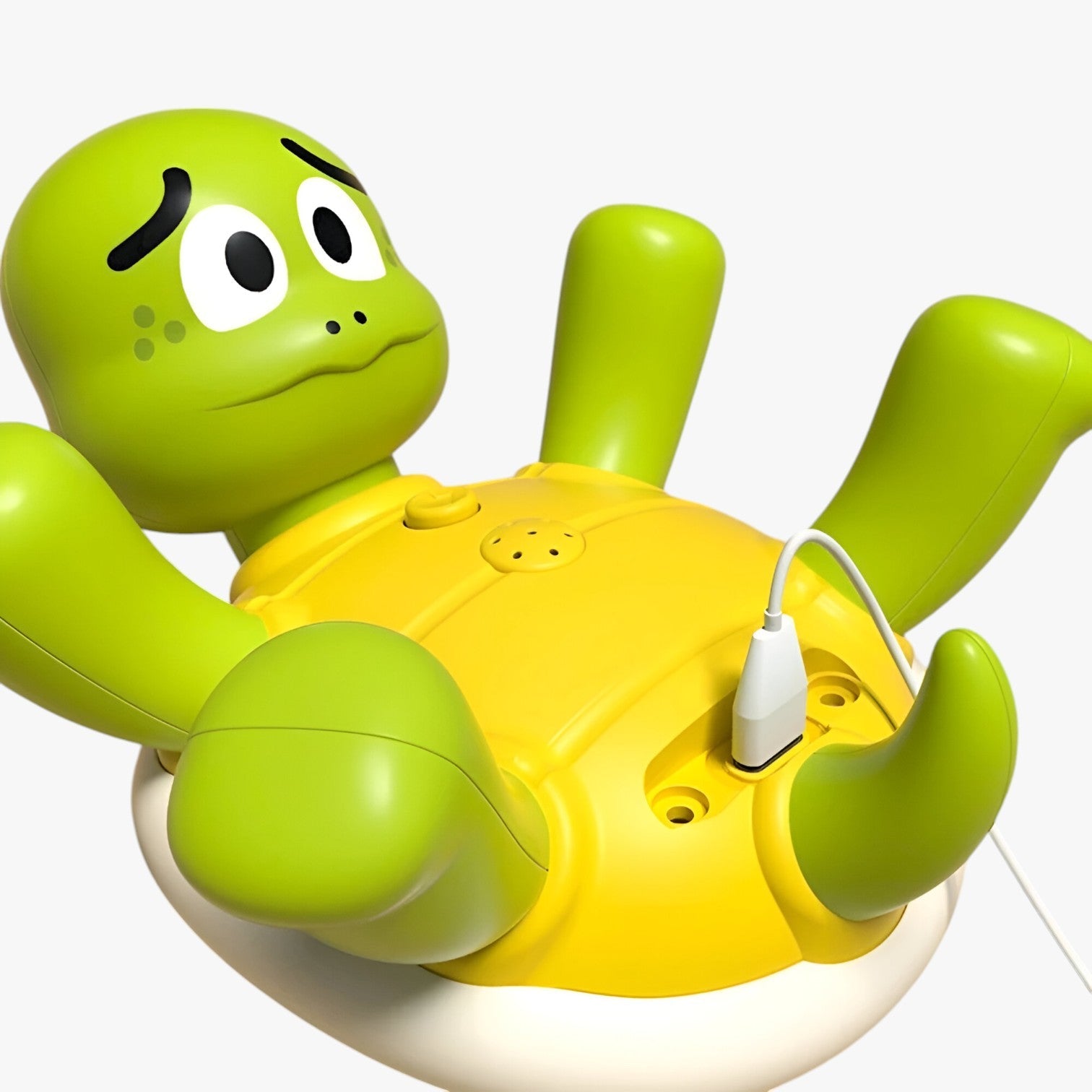 Lilyana | Elektrisk skildpadde badetøj – Sprøjt, drej og underhold din baby - - baby - {{ product_tags }