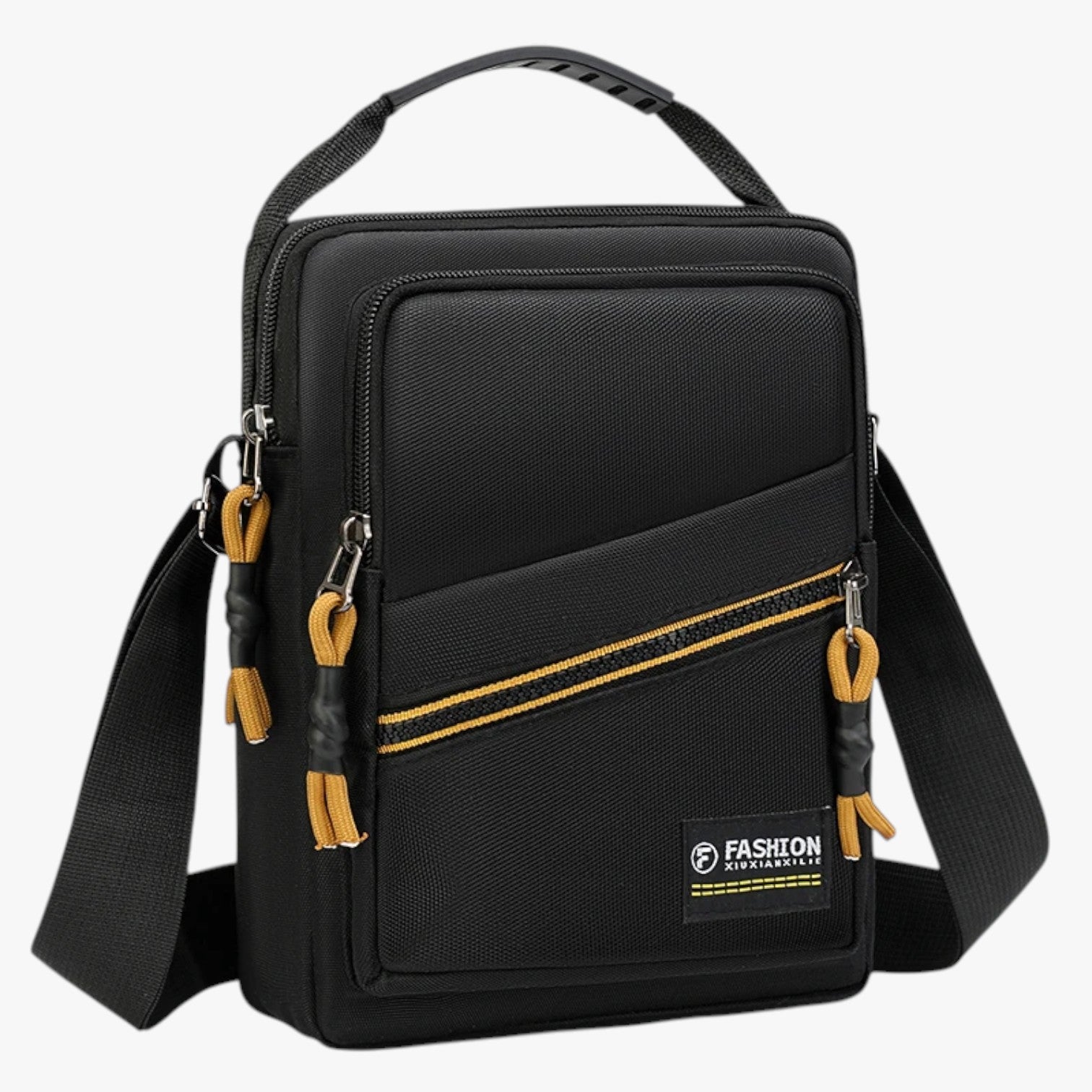 Zain | Rejseantifurto messenger-rygsæk til mænd - nero - bags - {{ product_tags }