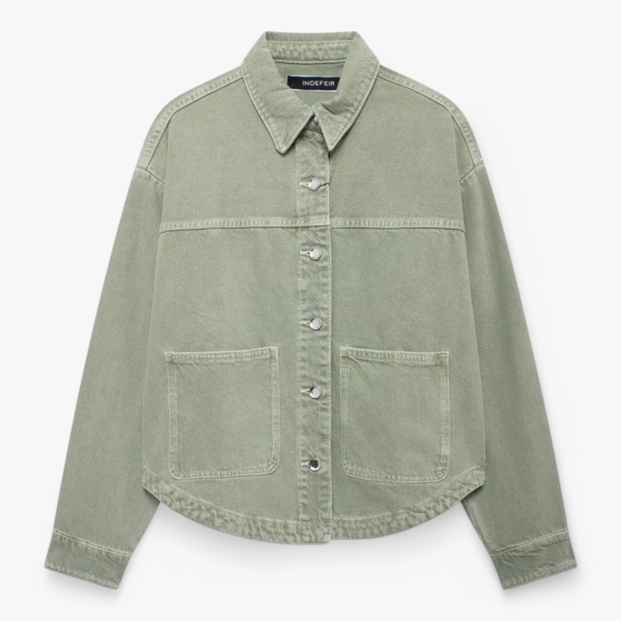 Amélie | Denimjakke til kvinder - Grøn - women's fashion - {{ product_tags }