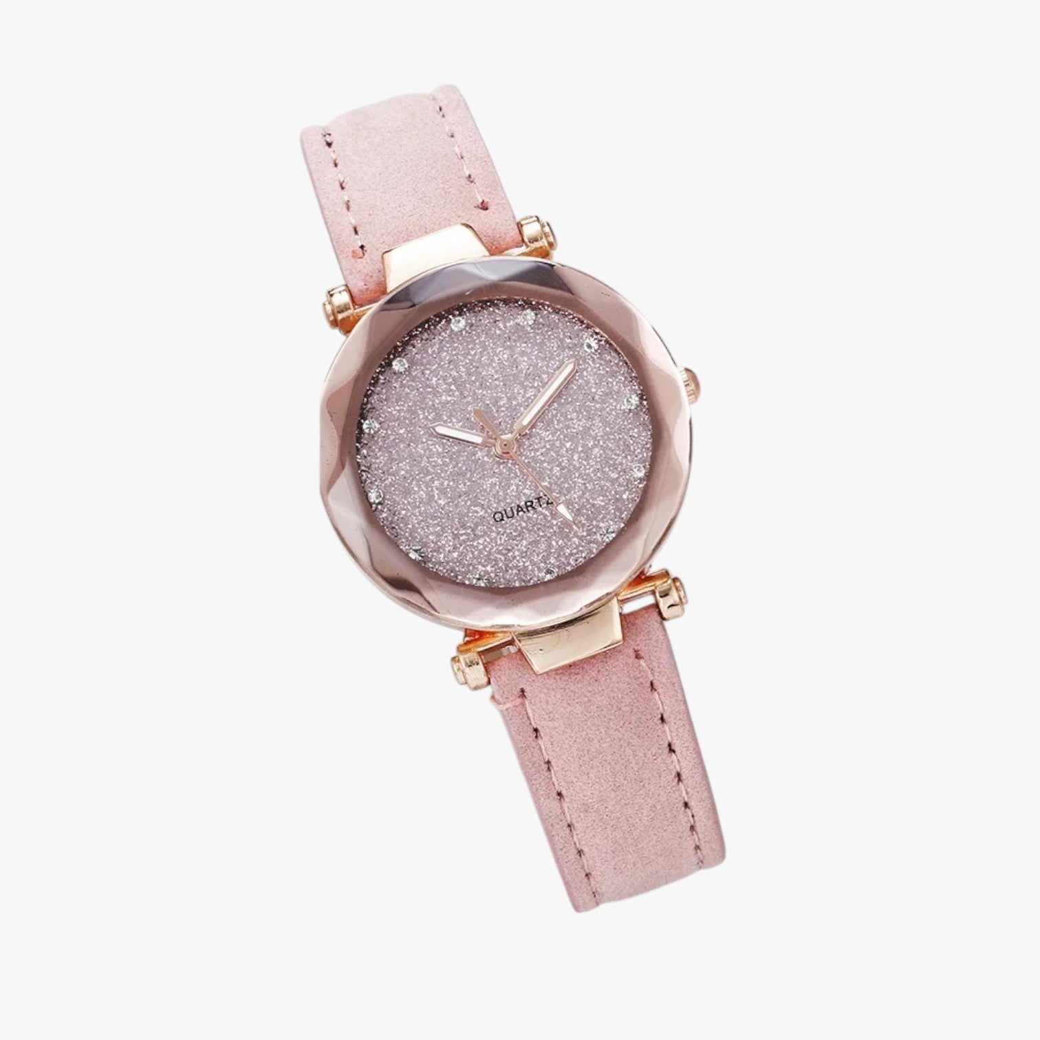 Kiana | Starry Sky Rose Sølv Ur - Lyserød - watches - {{ product_tags }