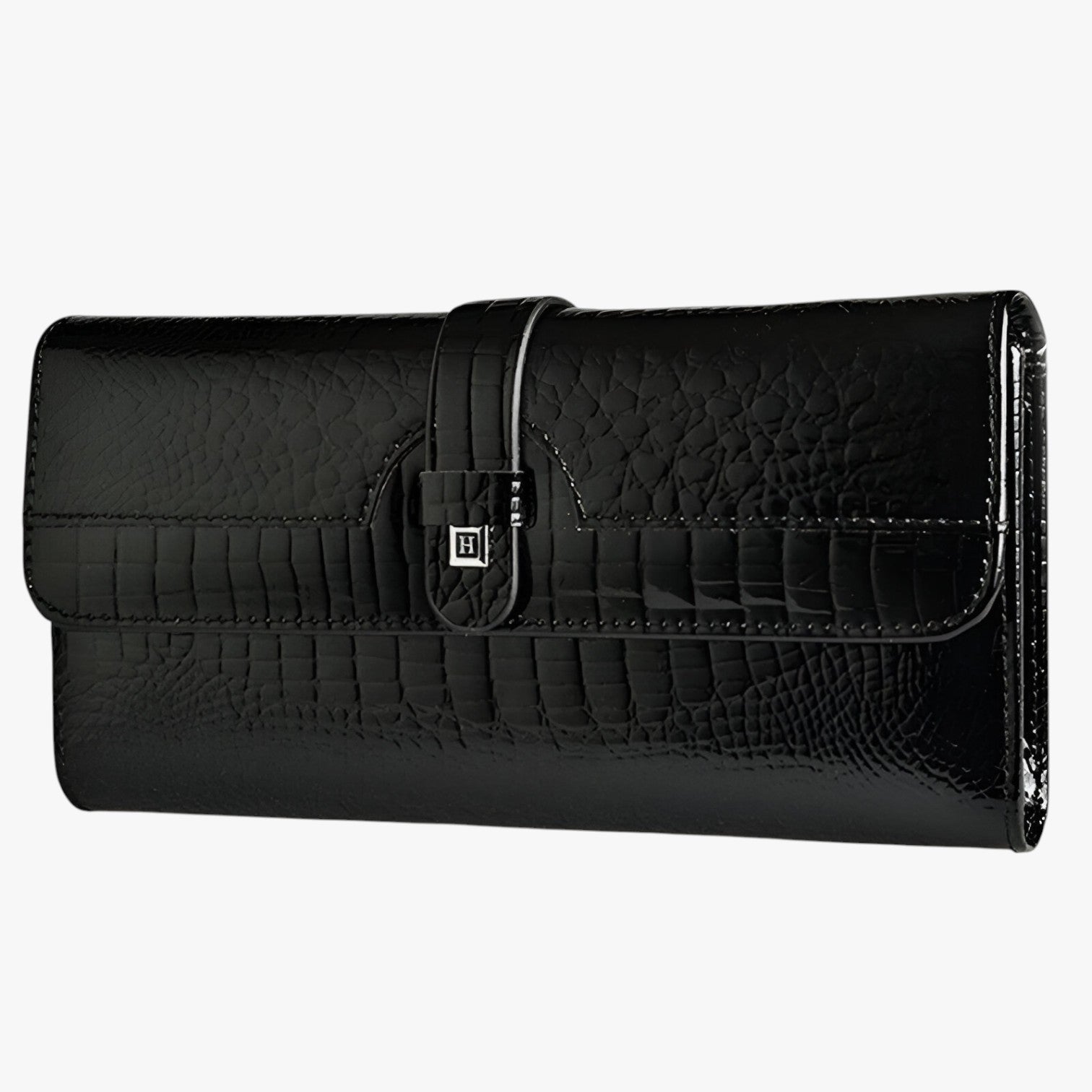 Felicia | Luksus Designer Håndtaske – Glinsende Læder Clutch & Pung - - Felicia | Luksus Designer Håndtaske – Glinsende Læder Clutch & Pung- €25 - {{ product_tags }