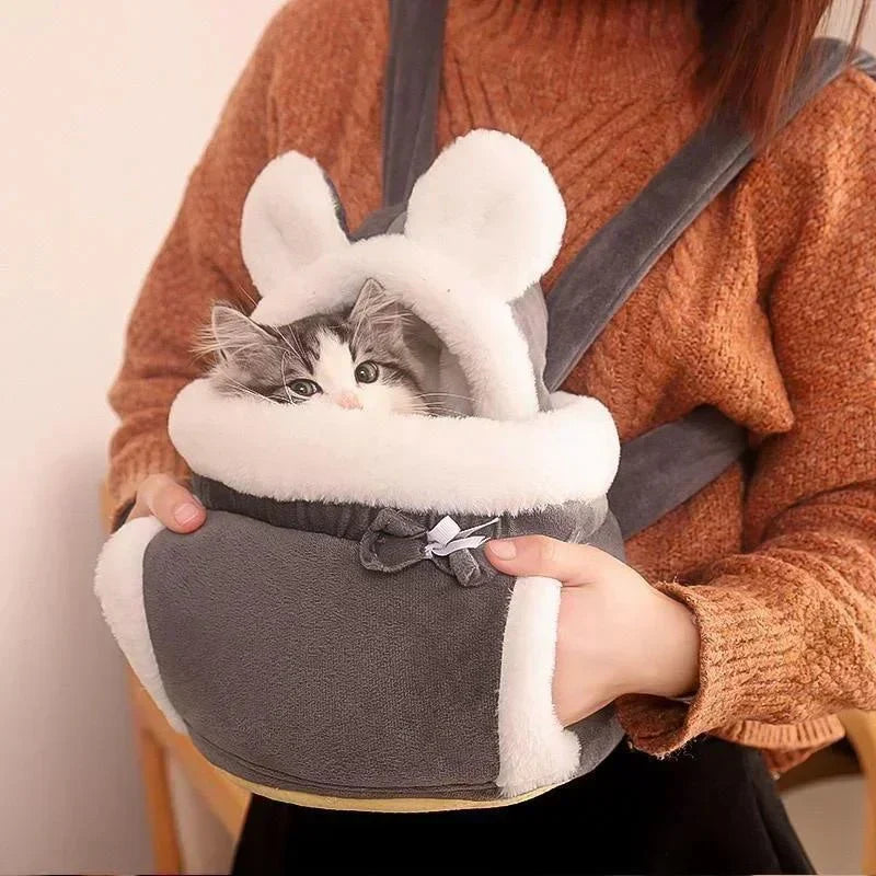 Charmerende kat i bæretaske plys - - bags - {{ product_tags }