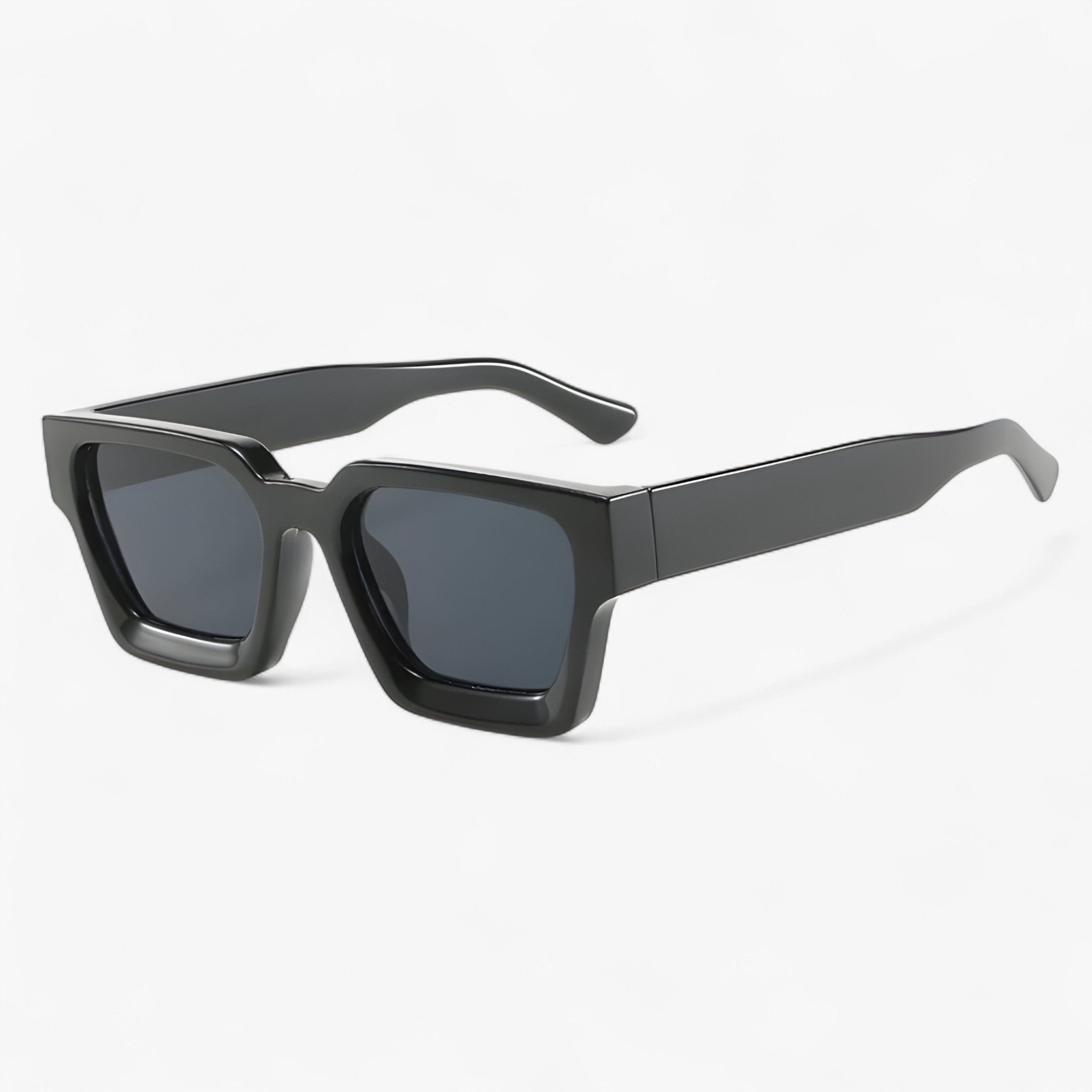 Otis | Retro firkantede solbriller til mænd - Sort Grå - Otis | Retro firkantede solbriller til mænd- €25 - {{ product_tags }