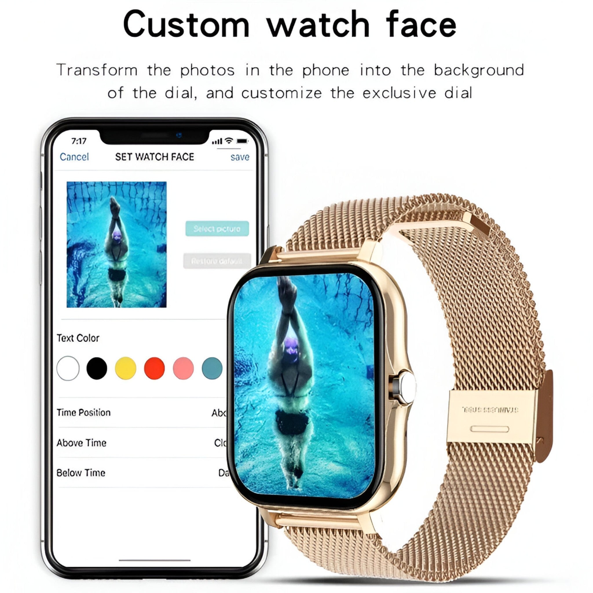 Matthew | Slankt og stilfuldt smartwatch - - Matthew | Slankt og stilfuldt smartwatch- €25 - {{ product_tags }