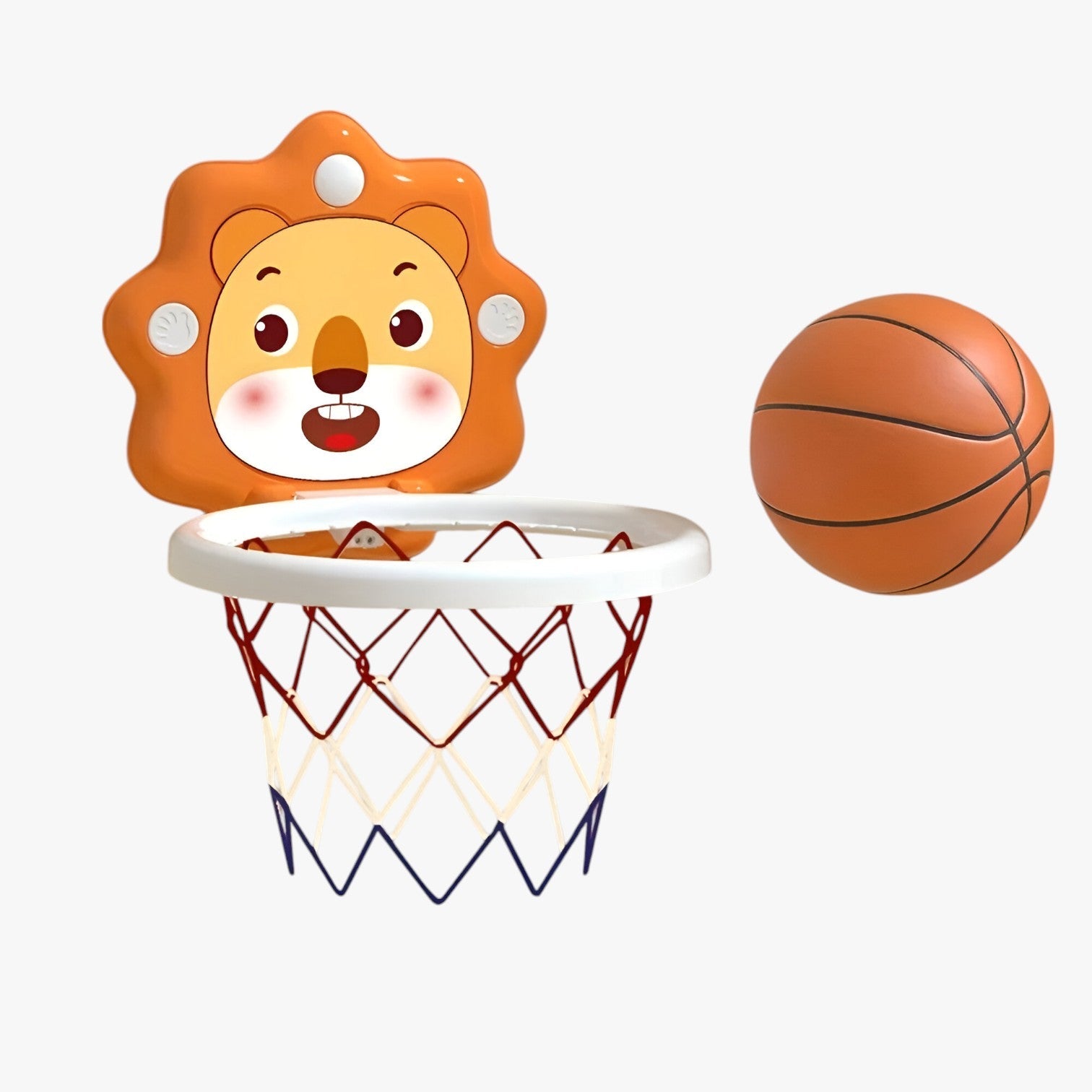 Landon | Sødt dyrebasketballsystem – Leg, kast og vokse - løve - baby - {{ product_tags }