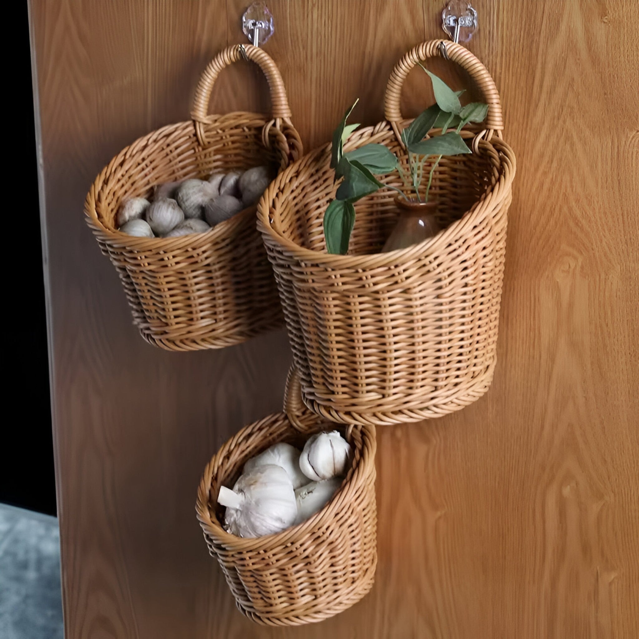 Isla | Vævet hængende opbevaringskurv - - house & garden - {{ product_tags }