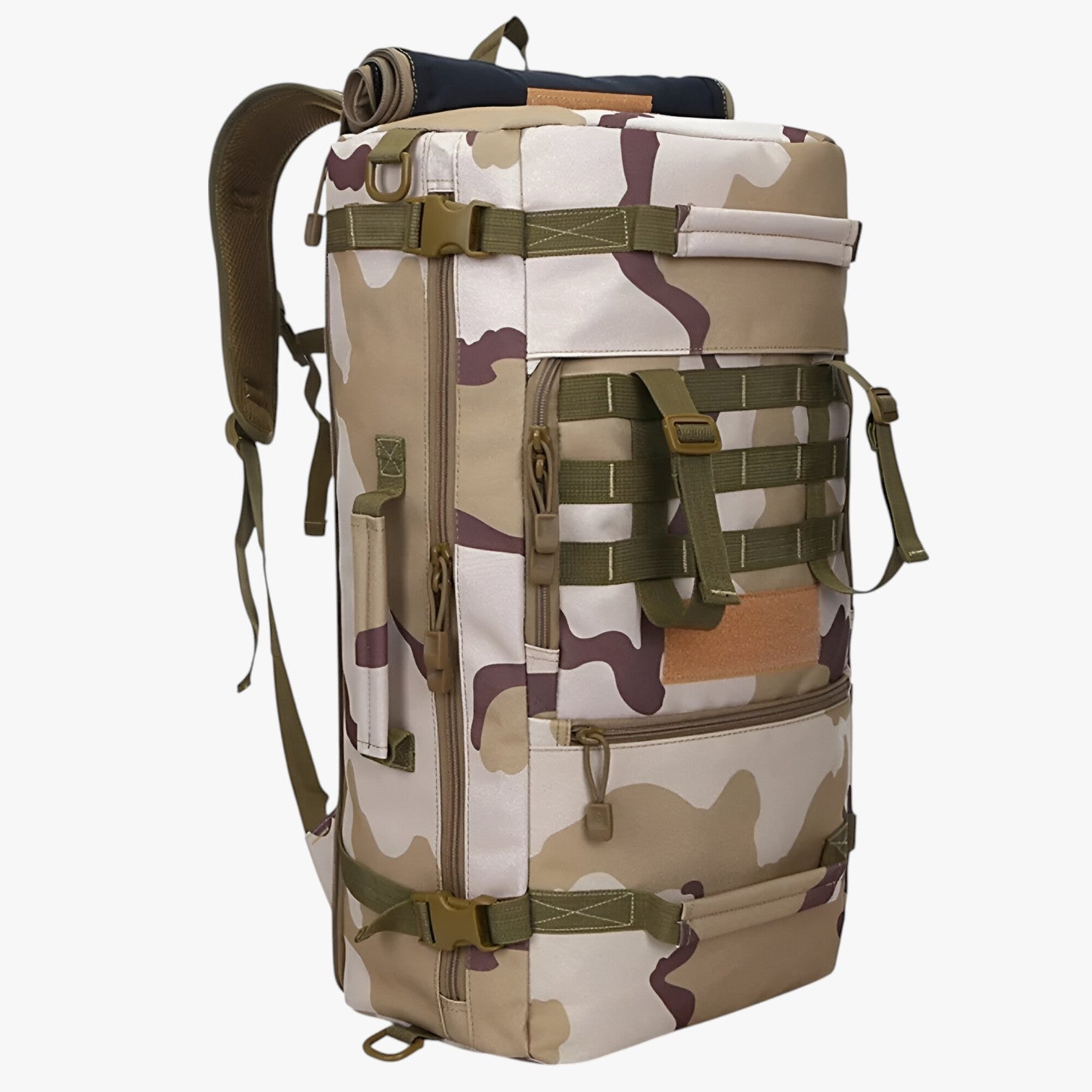 Bernardo | Stor 50L vandrerygsæk til camping, trekking og bjergbestigning - Sansha - Bernardo | Stor 50L vandrerygsæk til camping, trekking og bjergbestigning- €25 - {{ product_tags }