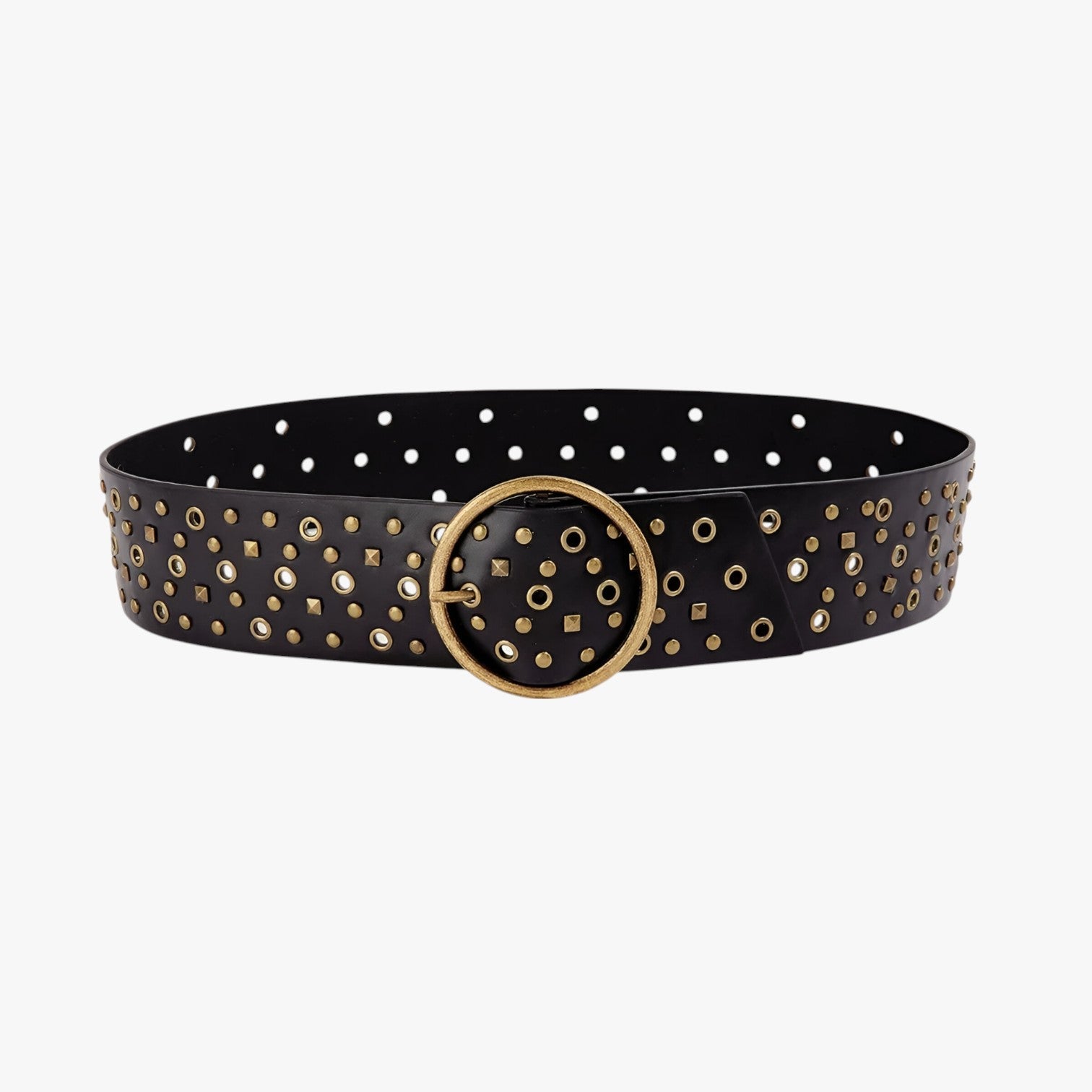 Maisy | Luksus bred læderrem – Stilfuld accent til enhver outfit - Sort 105CM - women's fashion - {{ product_tags }