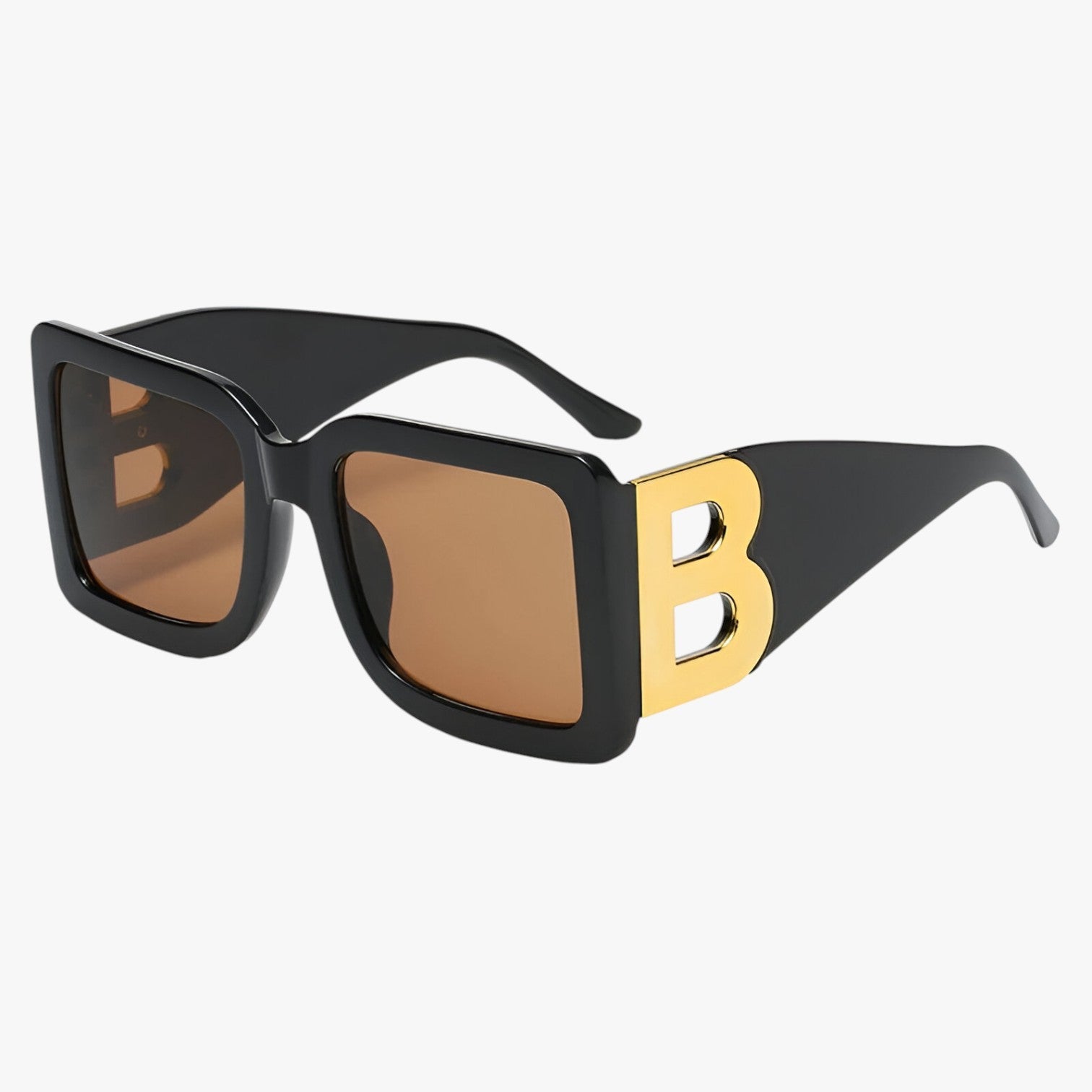 Veda | Stoer og stilfuld - Oversized solbrille med UV400-beskyttelse - Sort Te Som vist - women's fashion - {{ product_tags }
