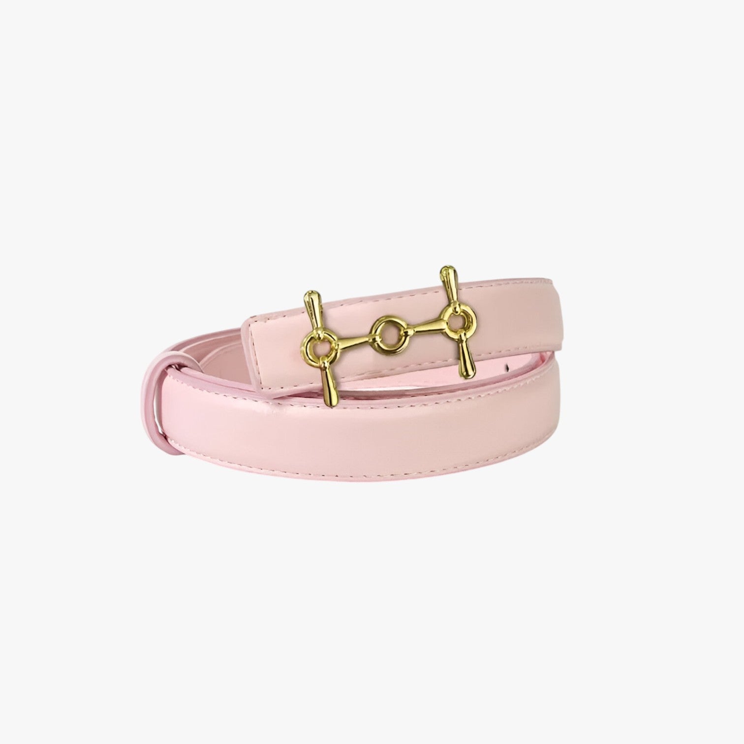 Wrenley | Stilfuld læderbælte – tidløs design og perfekt pasform - rosa 110cm - men's fashion - {{ product_tags }