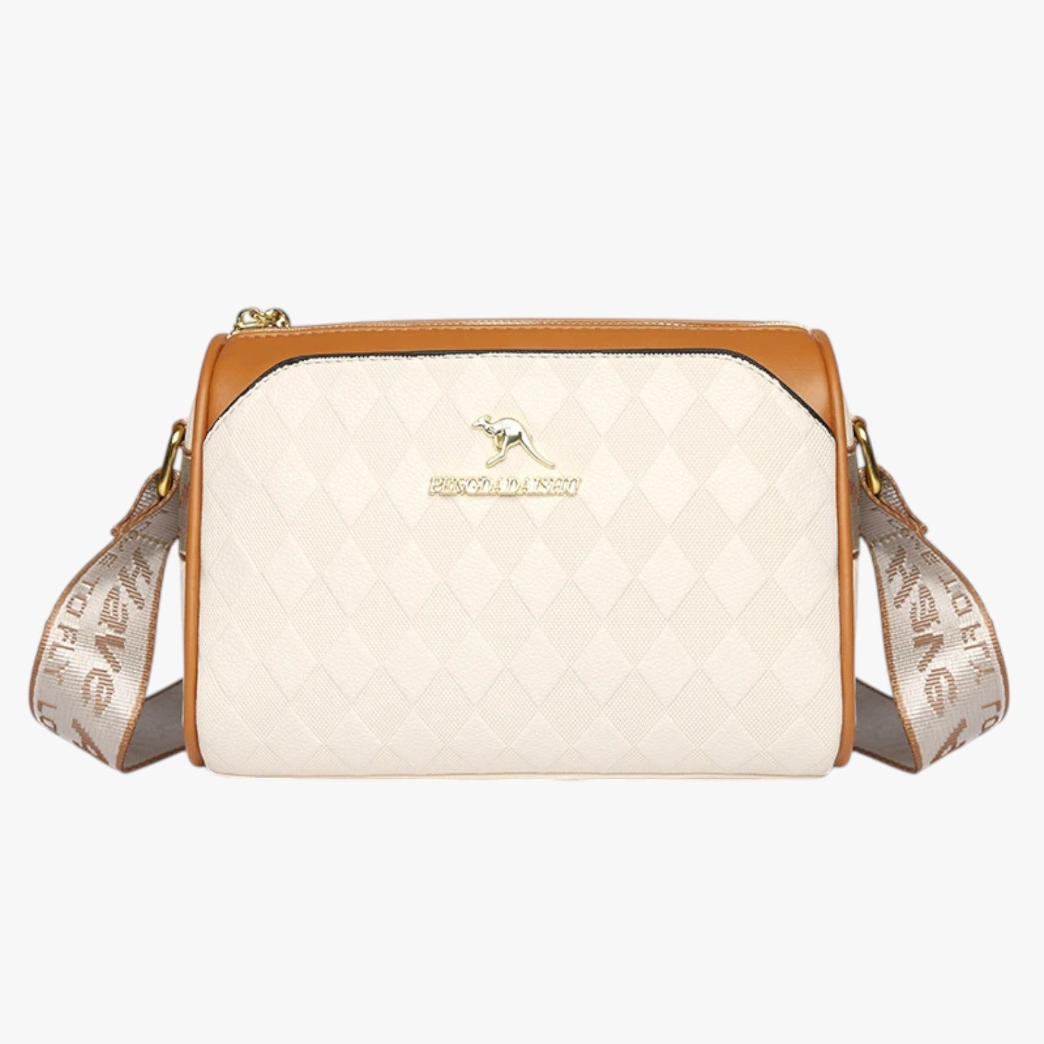 Maggie | Kvindevæske 3-i-1 elegant, rummelig og blød - Hvid Ris - Maggie | Kvindevæske 3-i-1 elegant, rummelig og blød - €25 - {{ product_tags }