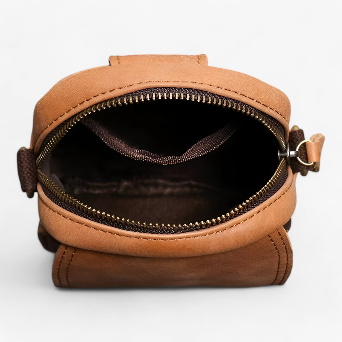 Let Retro Oksekindsskind Pendlertaske