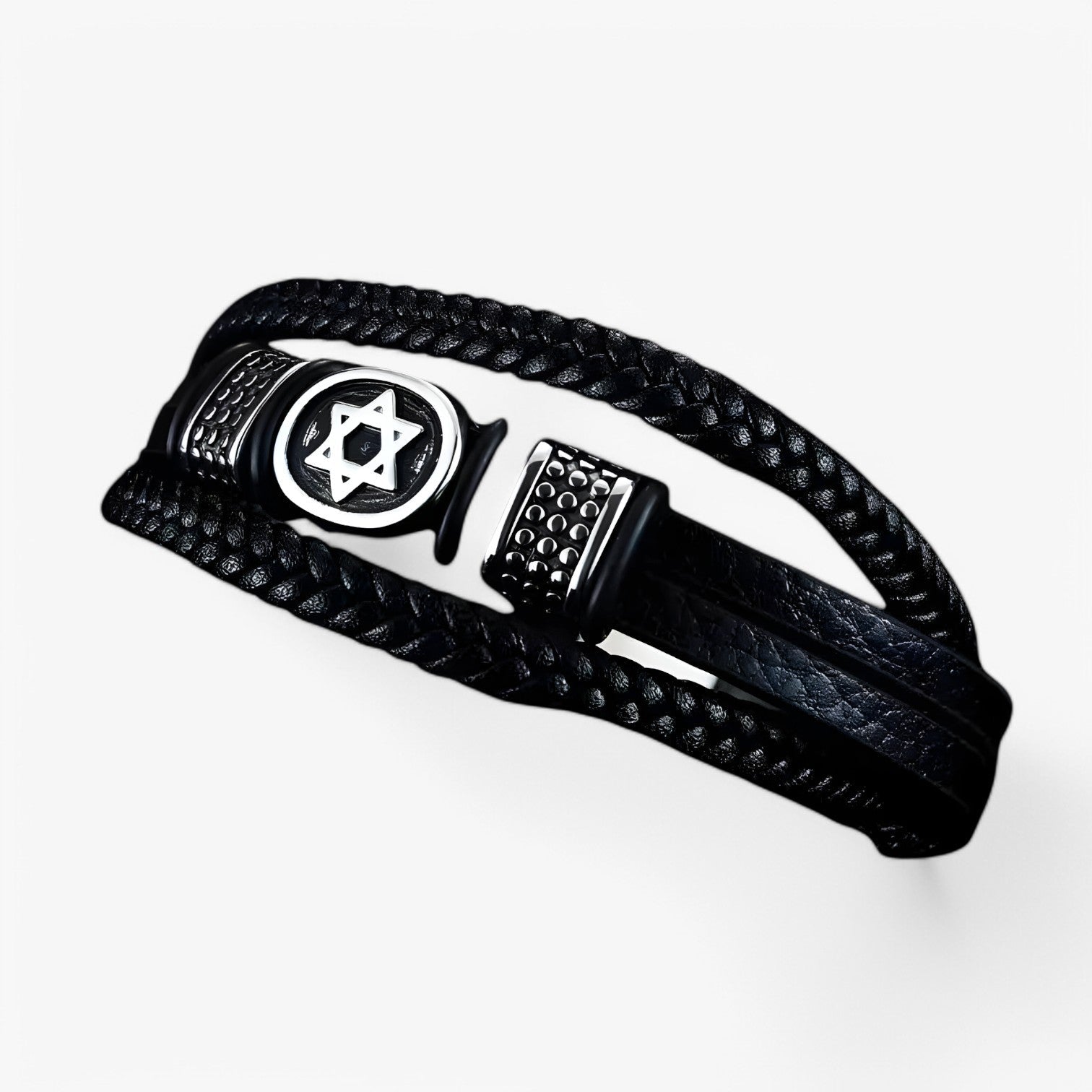 David | Stilig Flerlags Læderarmbånd med Magnetlukning - - watches - {{ product_tags }