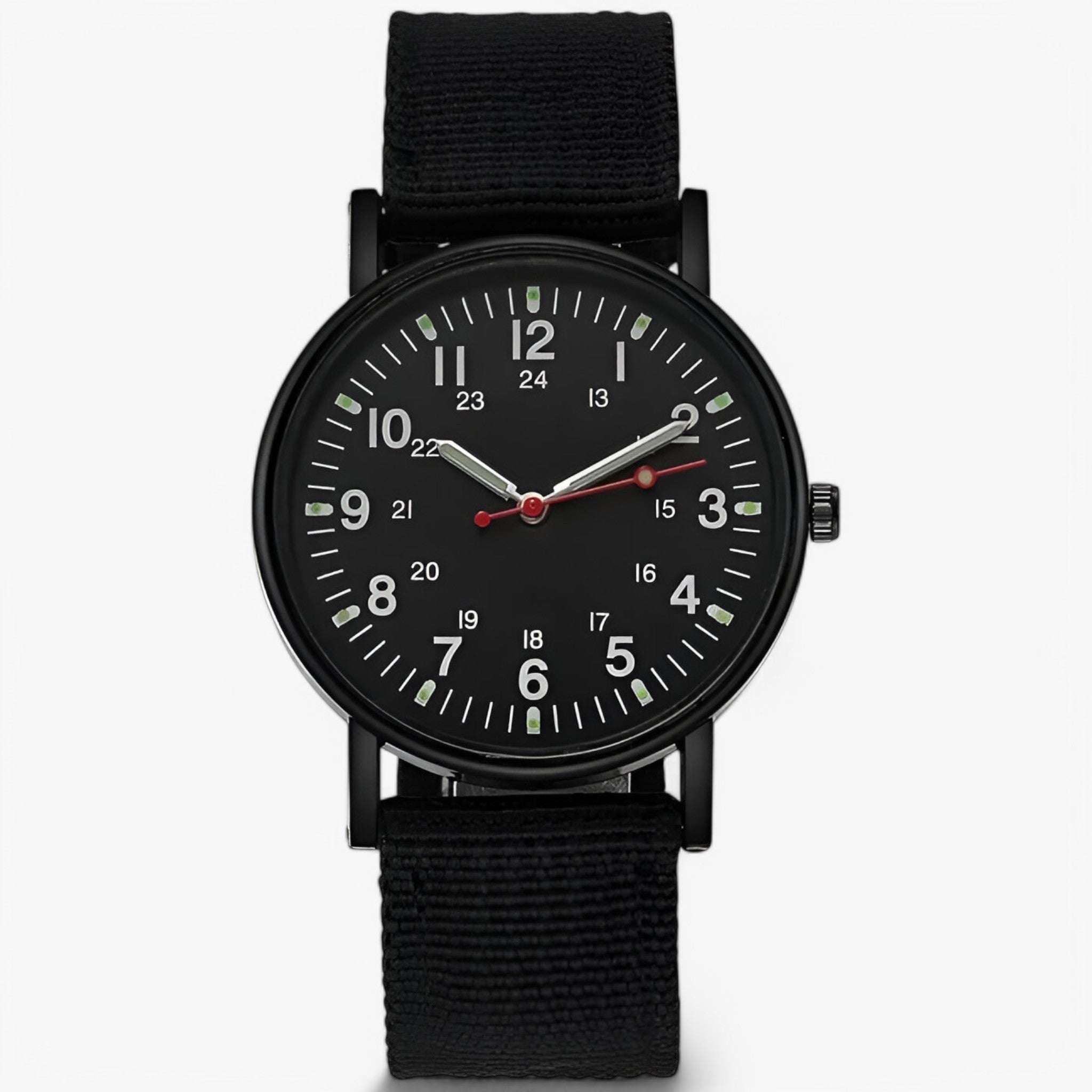 Hector | Nylon Sports Militærur - Sort - watches - {{ product_tags }