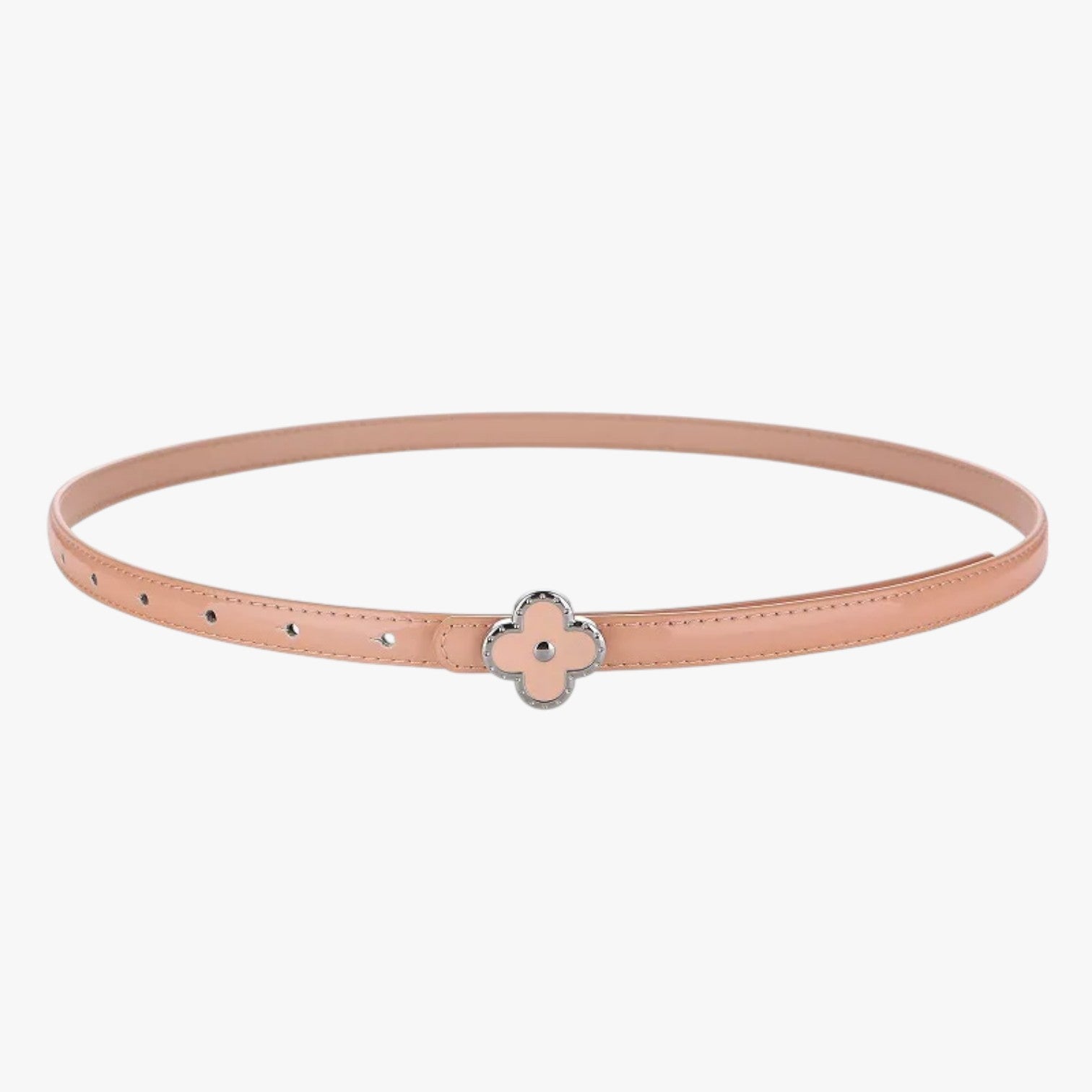 Lilly | Tynd talje i ægte læder til elegante outfits - rosa 100cm - Lilly | Tynd talje i ægte læder til elegante outfits - €25 - {{ product_tags }