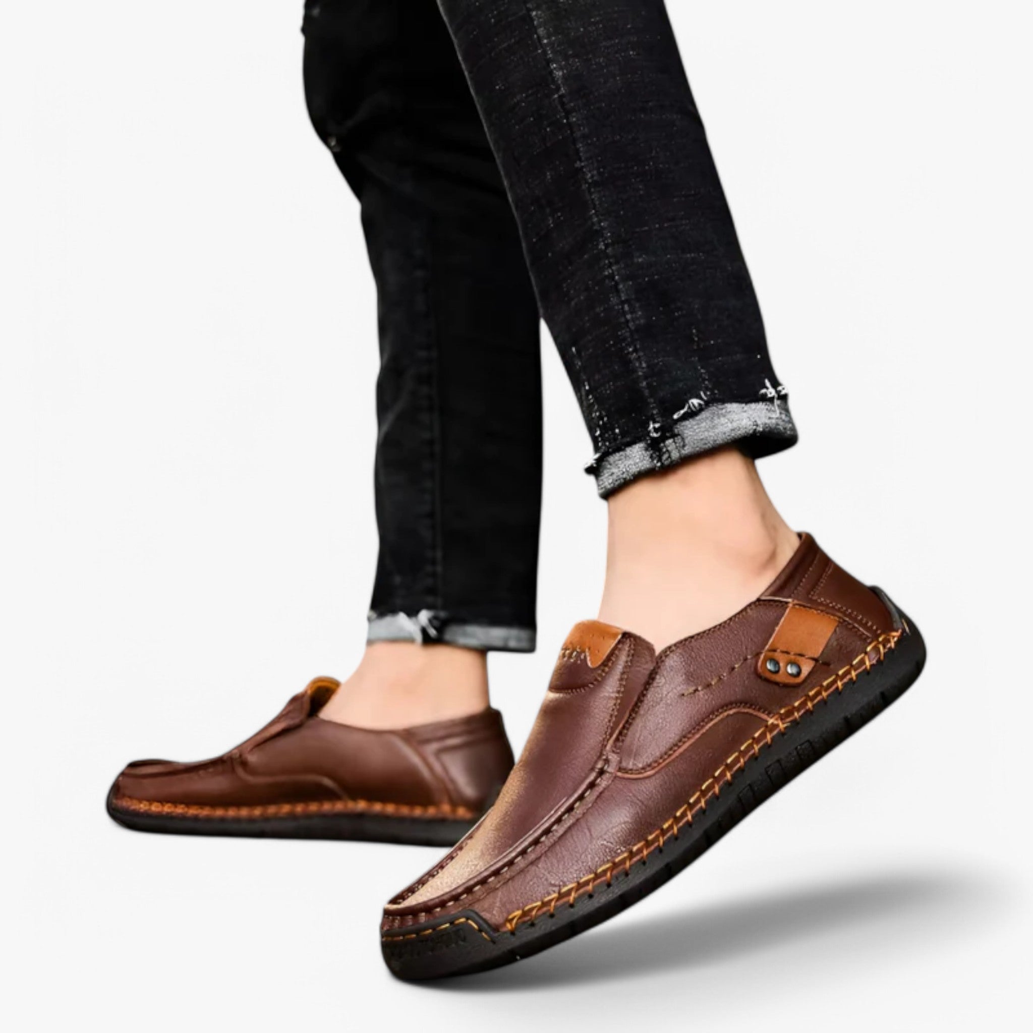 Theo | Håndlavede loafers i læder - - men's fashion - {{ product_tags }