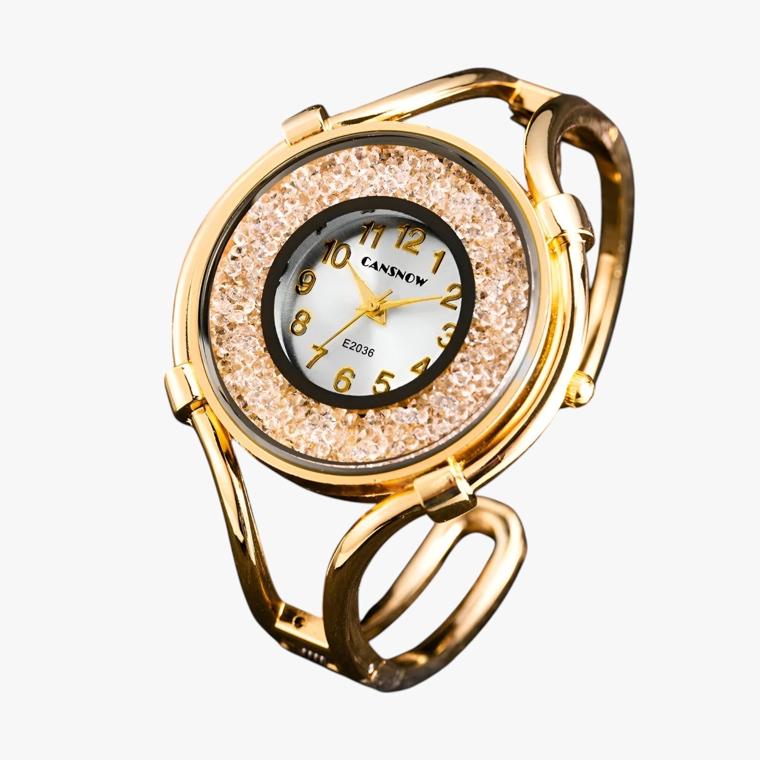 Iris | Sæt af Damur med Elegant Armbånd - Hvid Guld - watches - {{ product_tags }