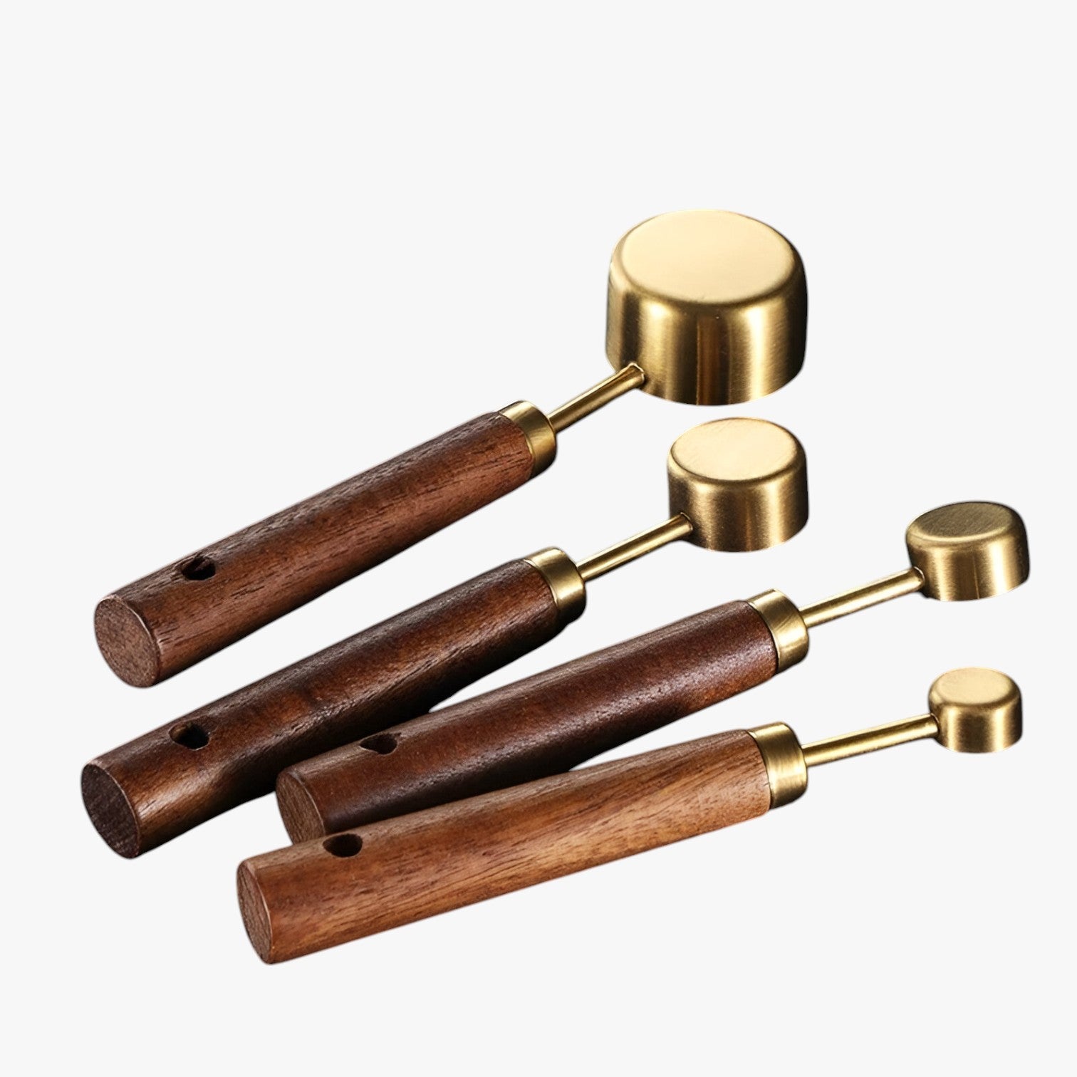 Yasmin | Rustfrit stål måleske sæt – Præcise og holdbare målinger - - house & garden - {{ product_tags }