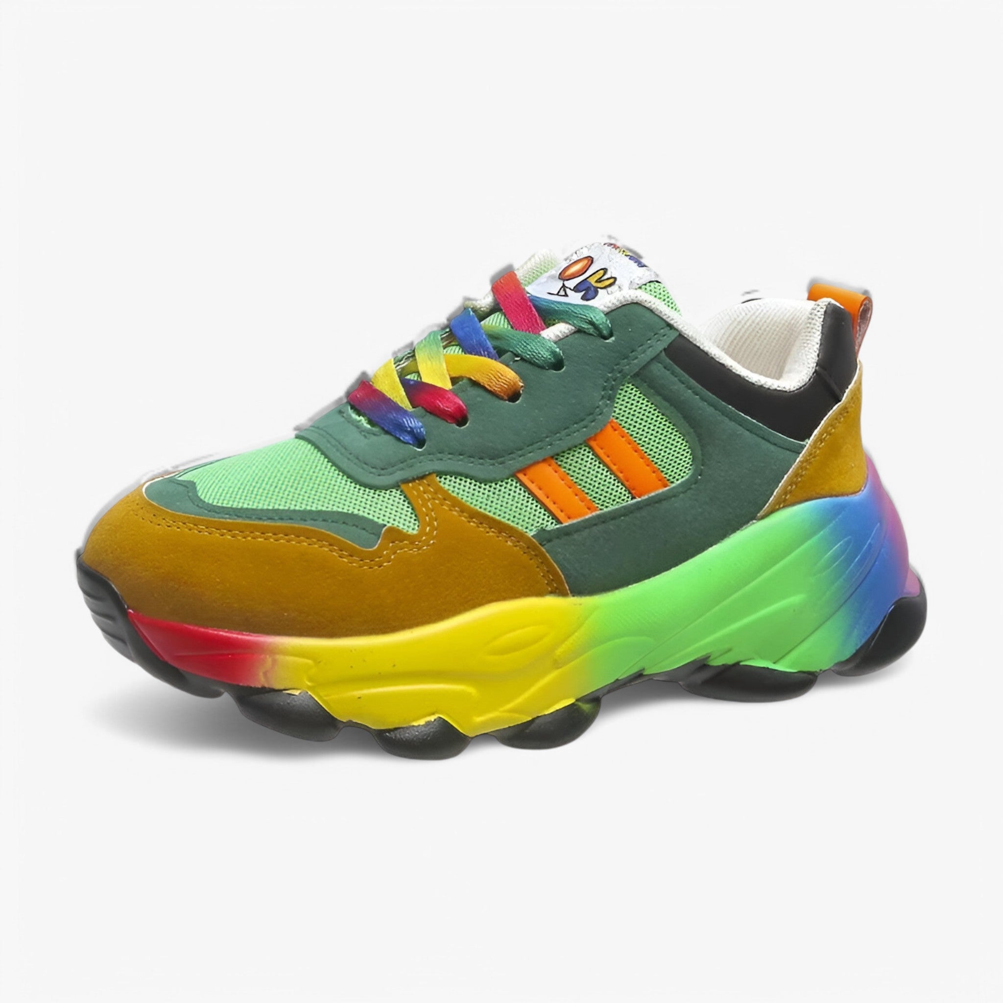 Liana | Snøresneakers - komfortable og trendy - Grøn - men's fashion - {{ product_tags }