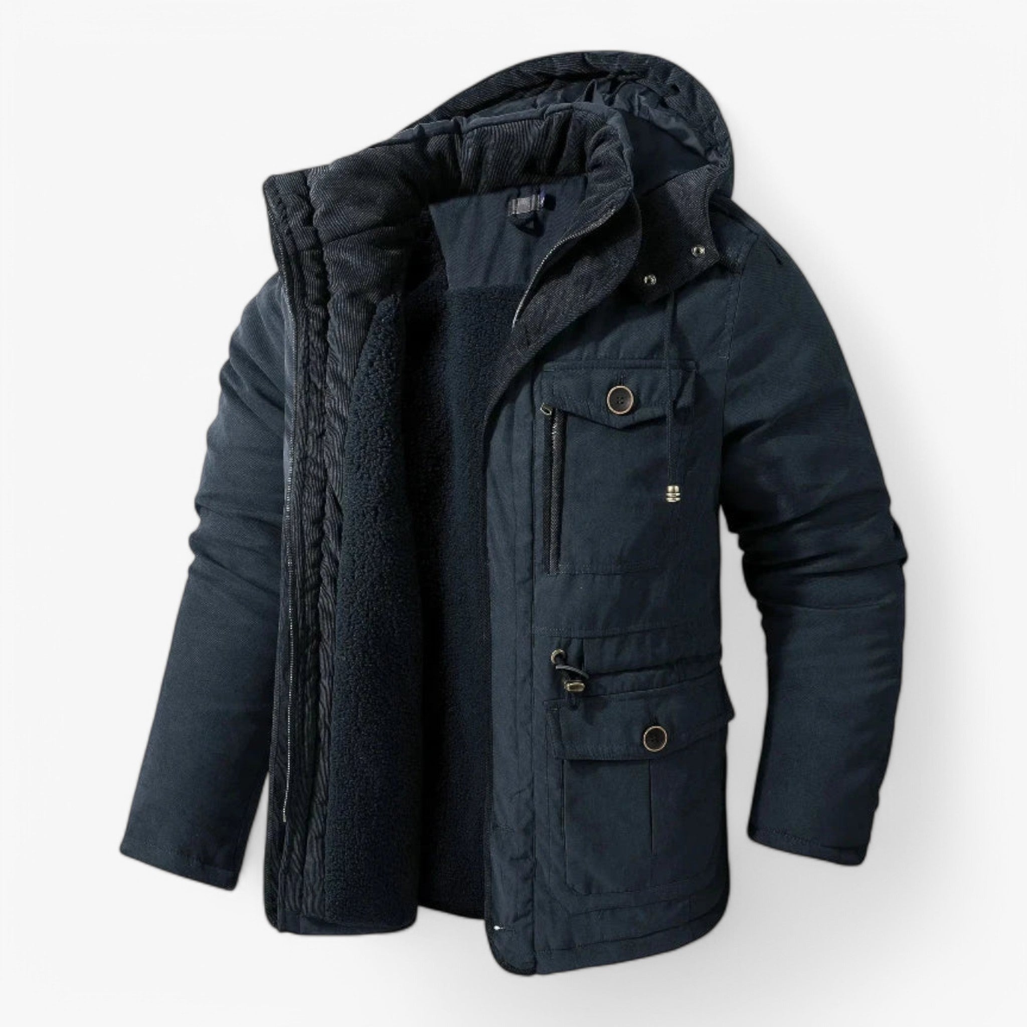 Jake | Vinterjakke - Blå - winter - {{ product_tags }